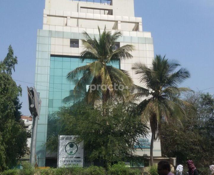 Entrance at Oyster & Pearl Meera Hospital Swargate Pune
