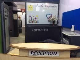 Reception at A2z Diagnostics & ENT Care Sector 20 Noida