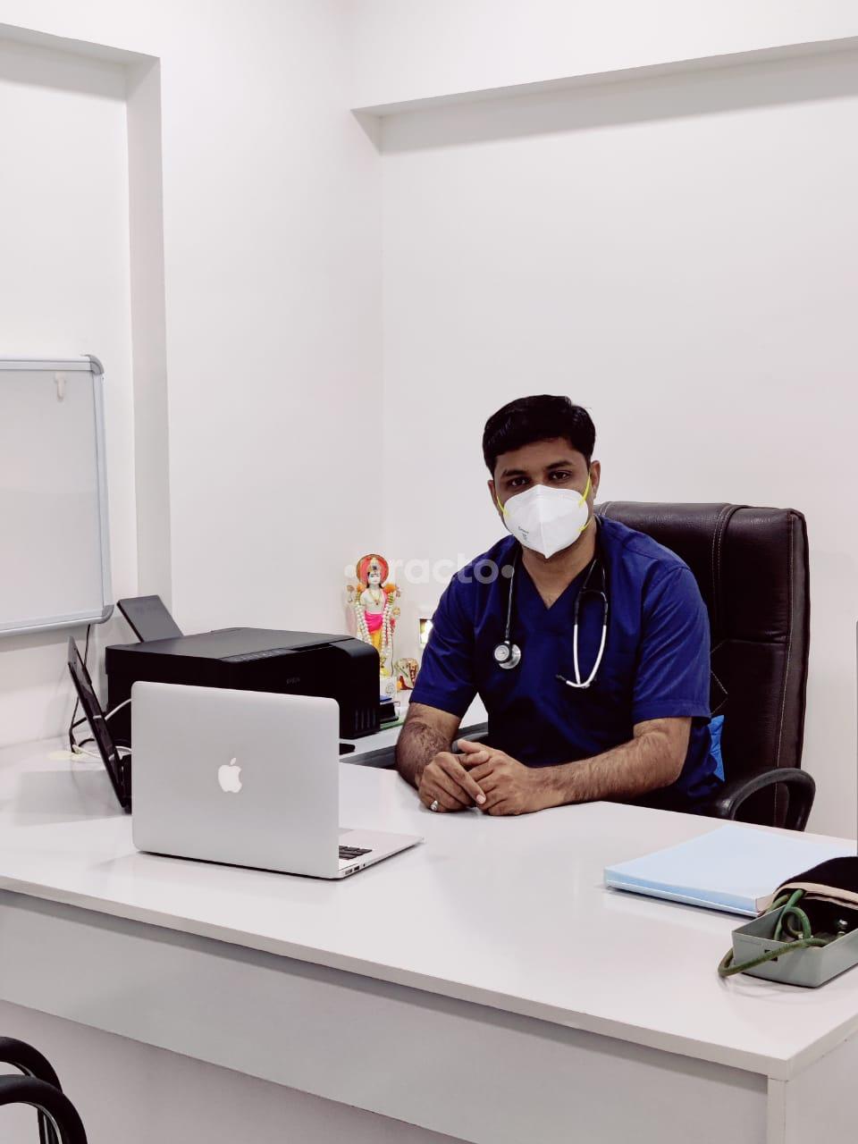 Consultation Room at Dr More Clinic Dhanori Pune