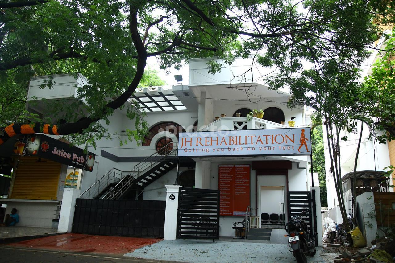 Entrance at JH Rehabilitation Mogappair East Chennai