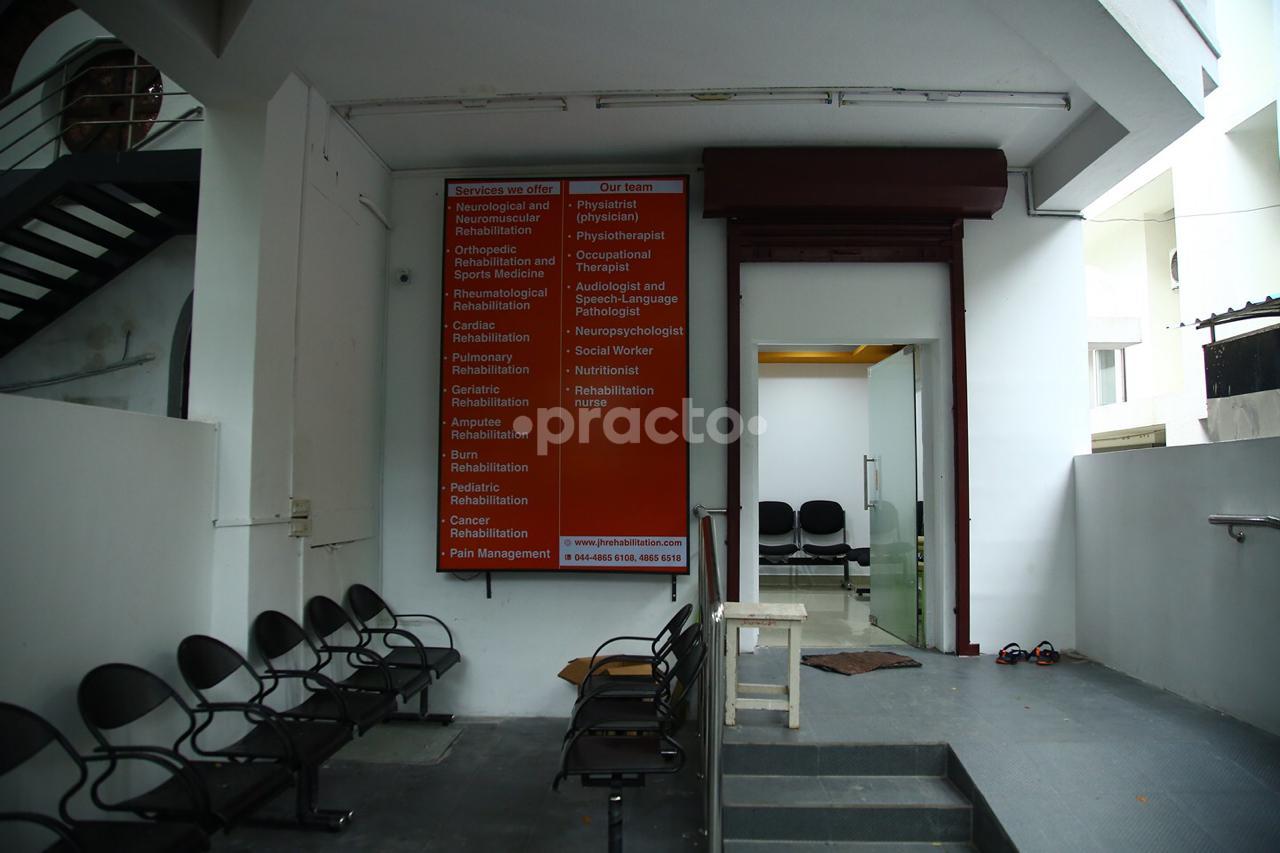 Entrance at JH Rehabilitation Mogappair East Chennai