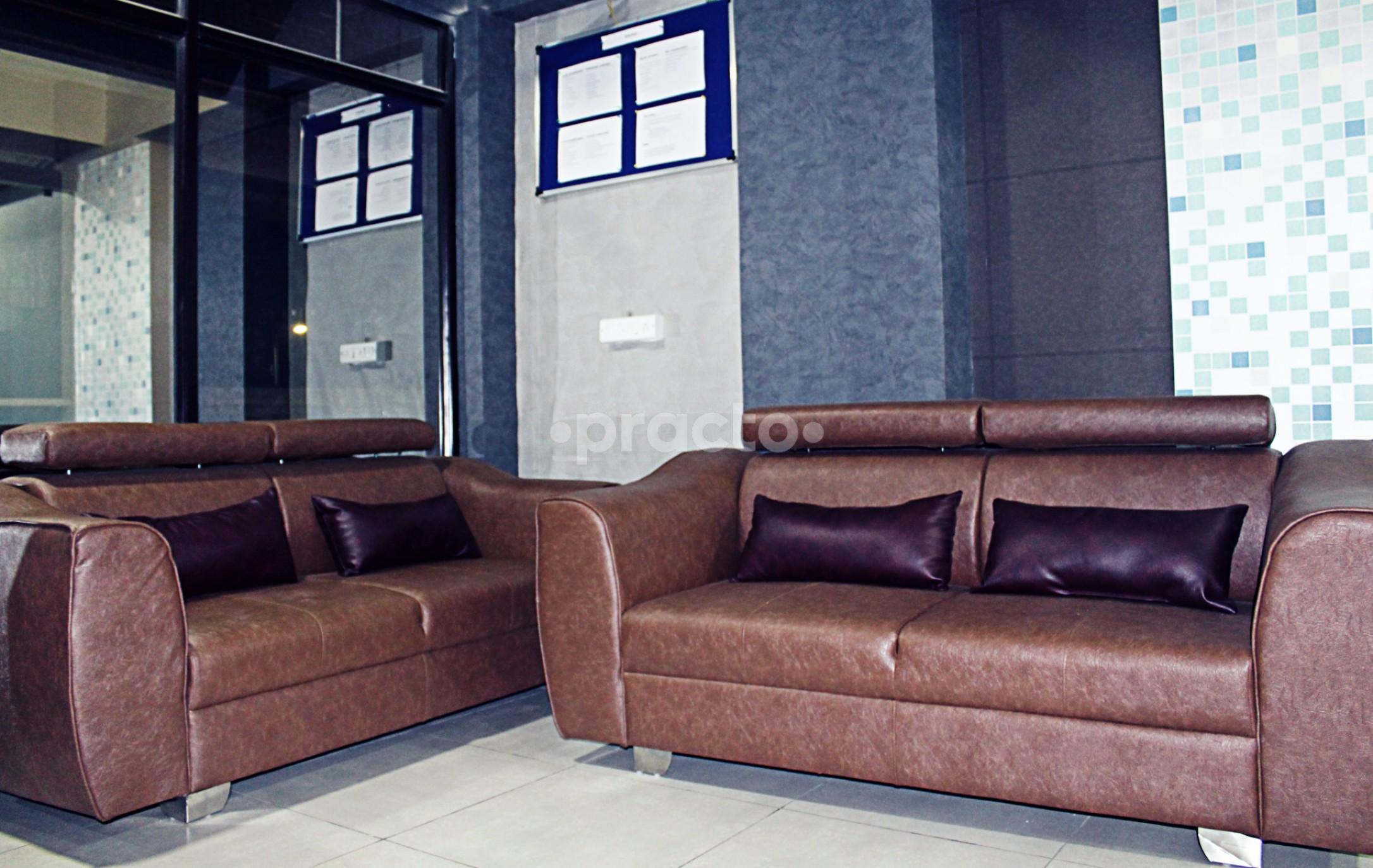 Waiting Area at Amogh Ayurveda Nikol Ahmedabad