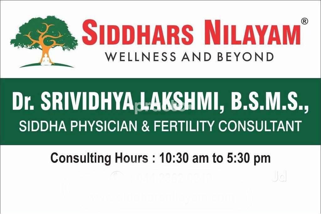 Siddhars Nilayam Vadapalani Chennai