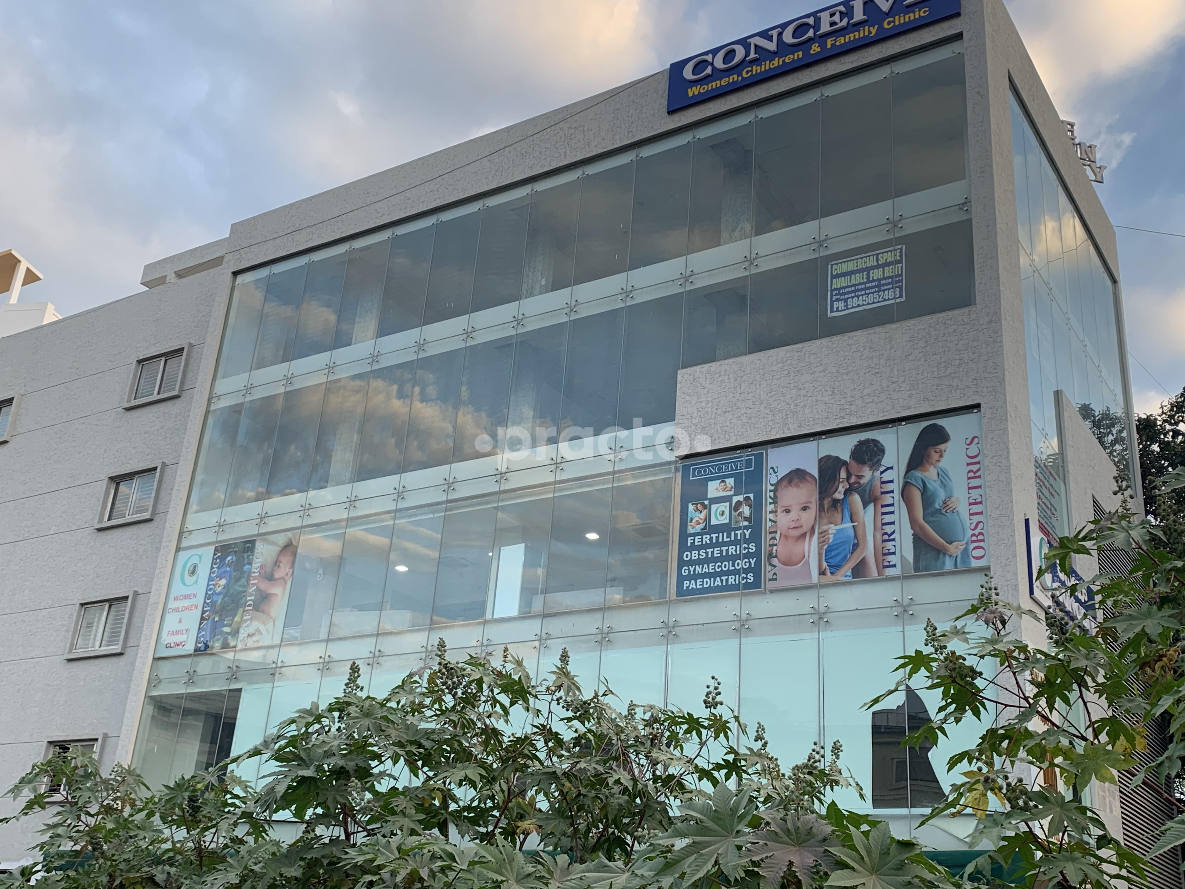Outside Area at Conceive - Women, Children & Family clinic Whitefield Bangalore