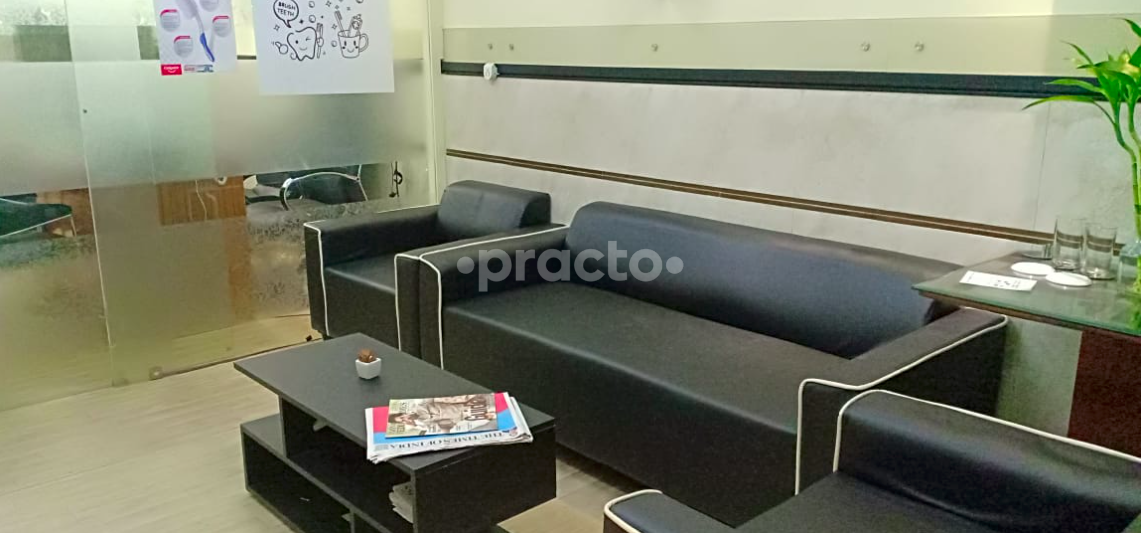 Waiting Area at Astral Smiles Dental Clinic CR Park Delhi