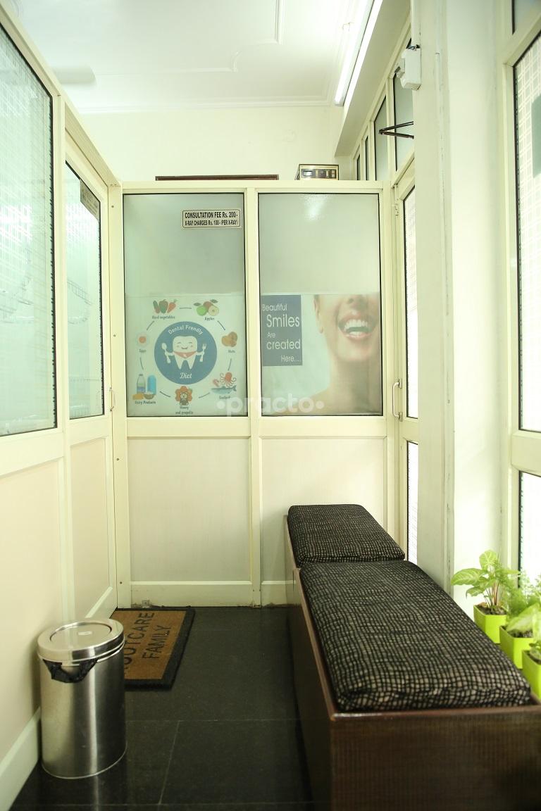Waiting Area at Rootcare Multispeciality Dental Clinic Krishna Nagar Delhi