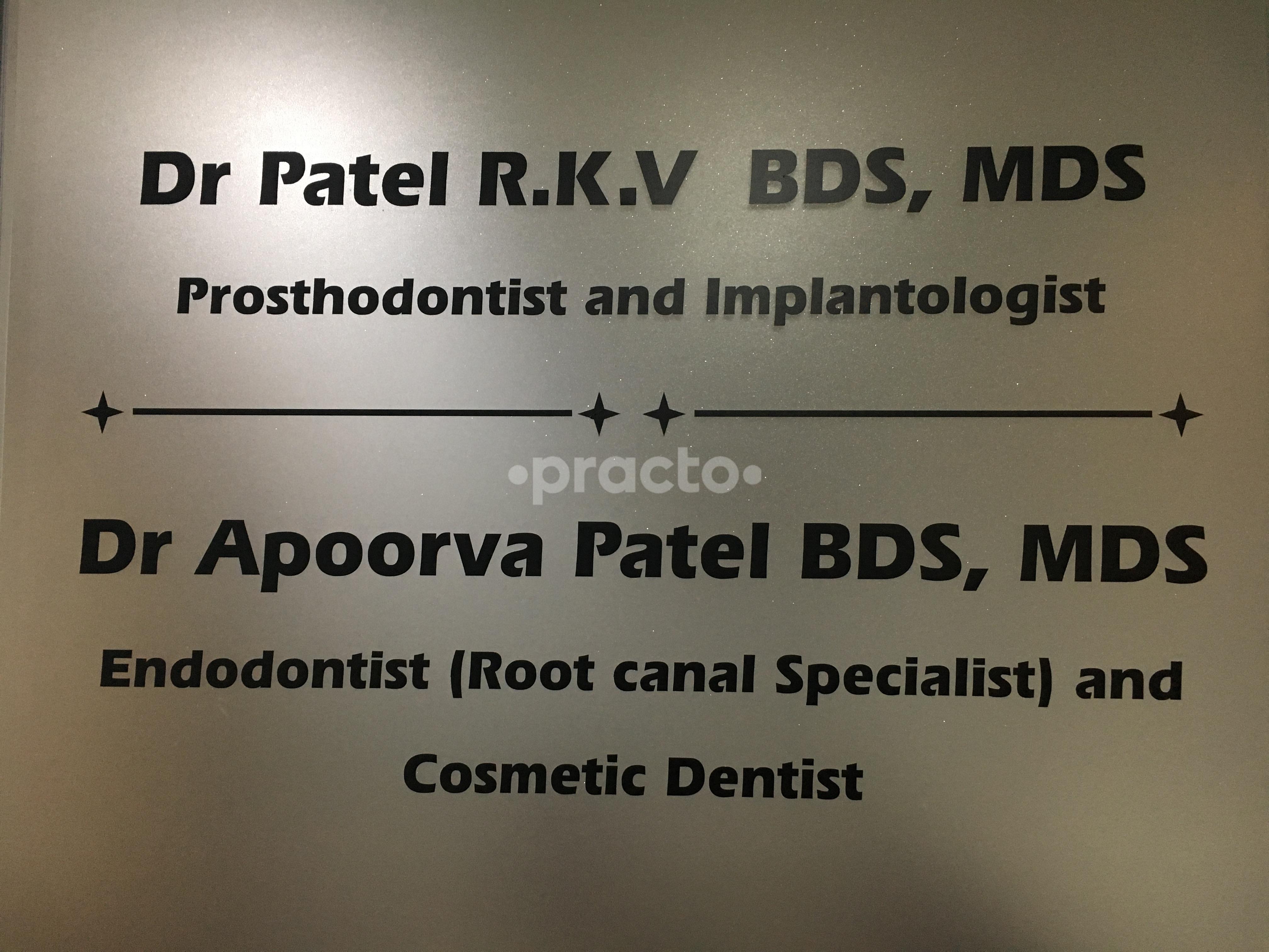 Reception at Dr Patel's Dental and Implant Centre Hegde Nagar Bangalore
