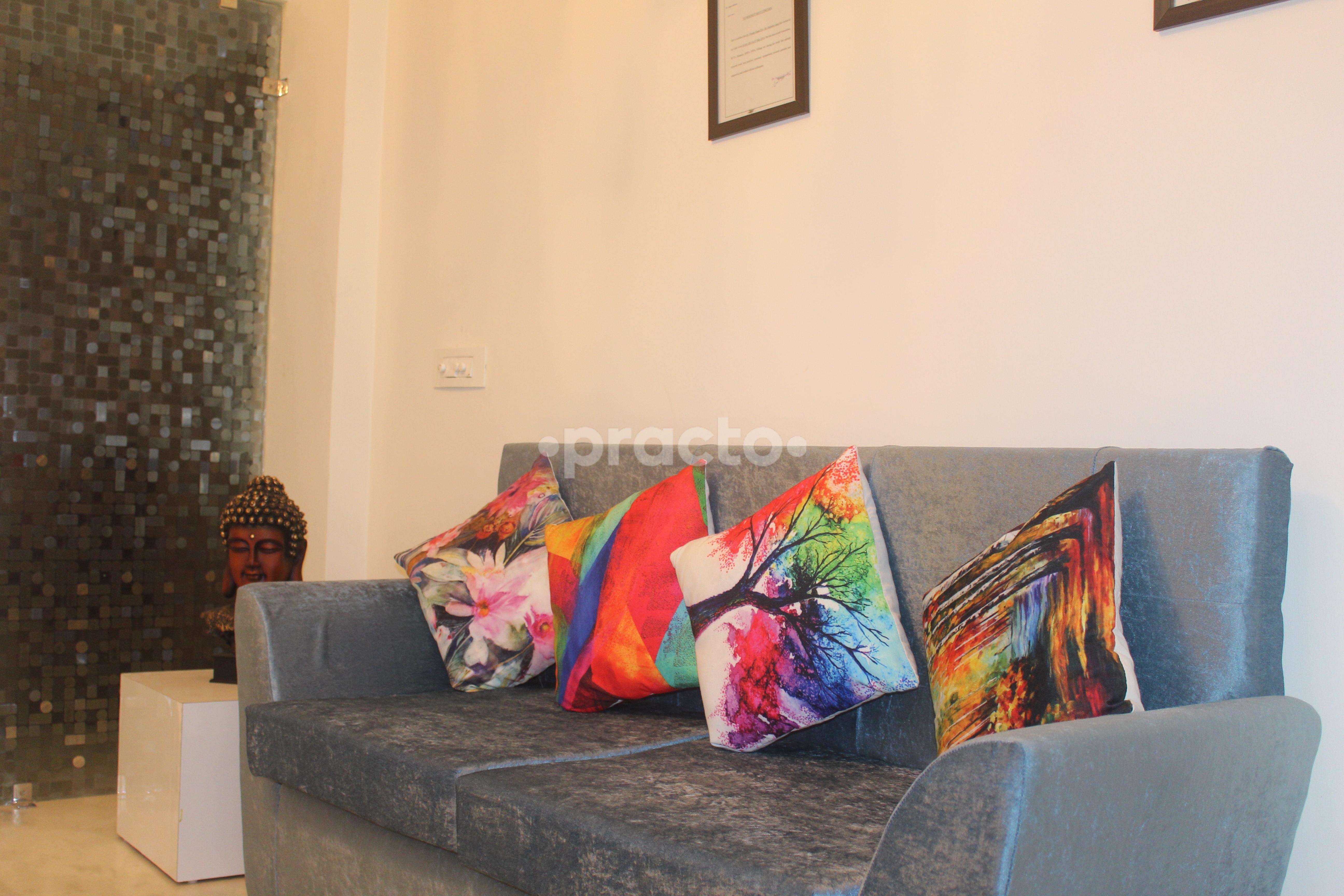 Waiting Area at Beatifics Dental Clinic DLF Phase I Gurgaon
