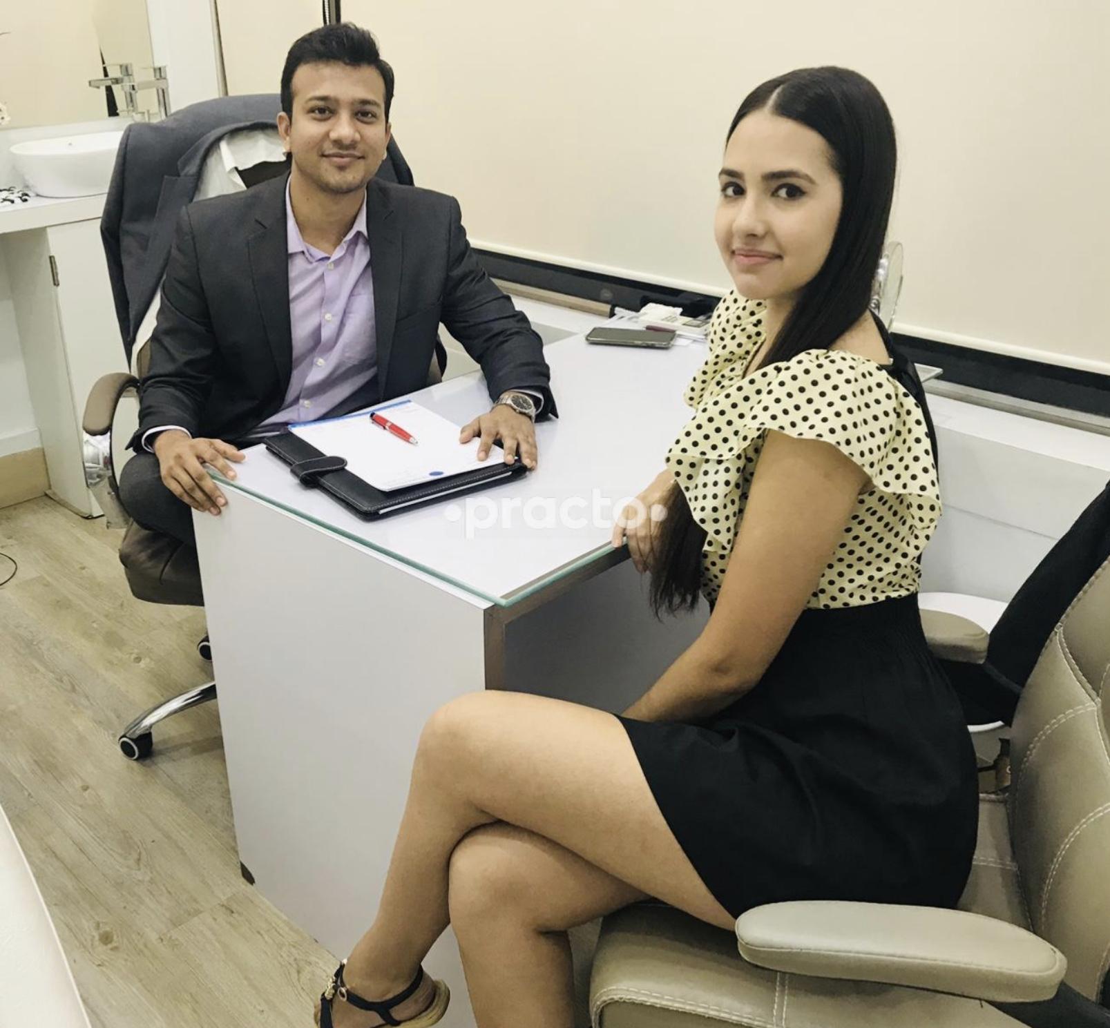 Reception Area at Dermavenue Advanced Skin And Hair Clinic Khar West Mumbai