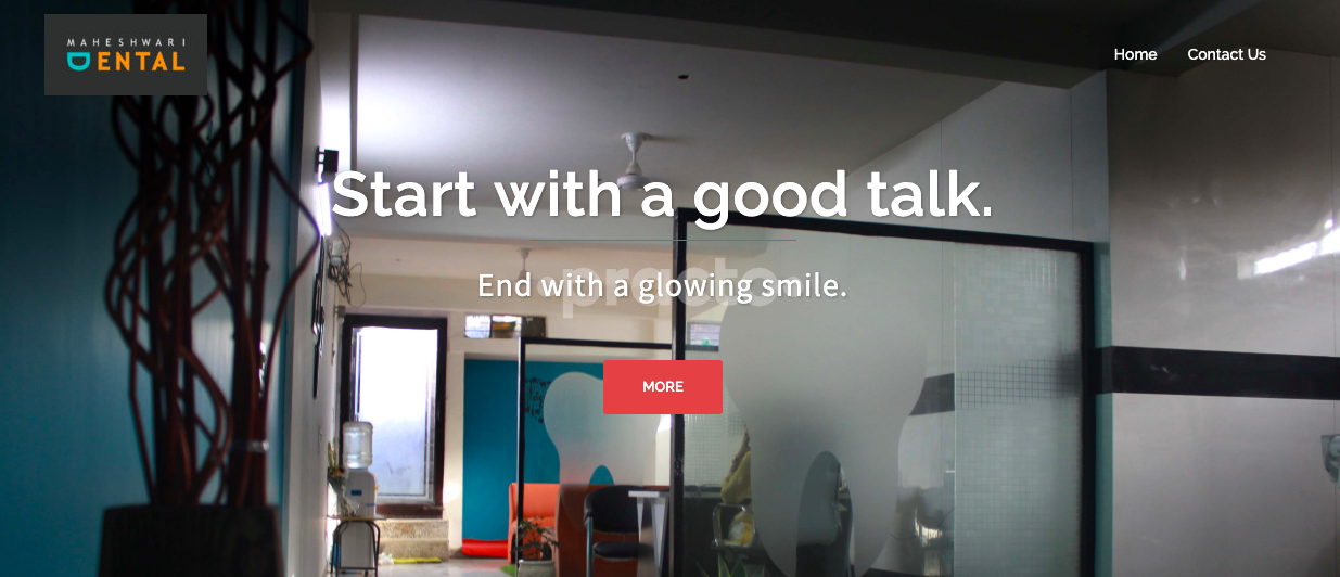 Waiting Area at Maheshwari Dental Gurgaon Sector 47 Gurgaon