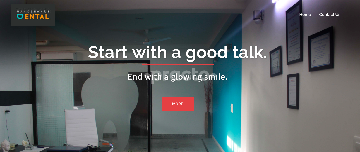 OPD/Ward at Maheshwari Dental Gurgaon Sector 47 Gurgaon