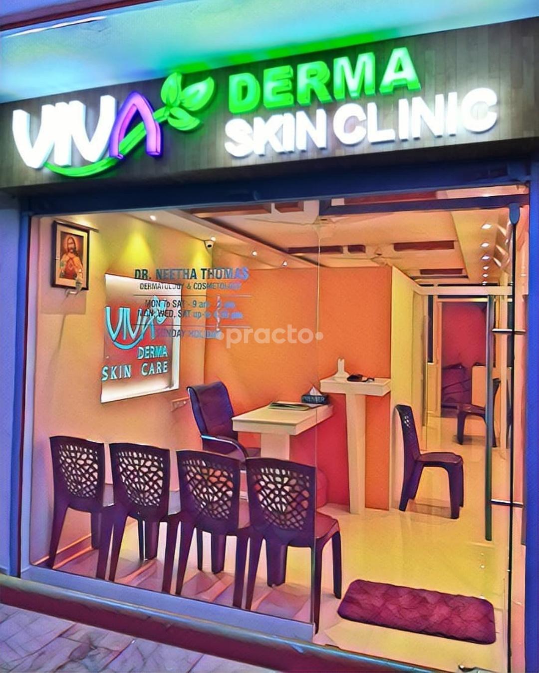 Waiting Area at Viva Derma Skin Clinic Edapally Ernakulam