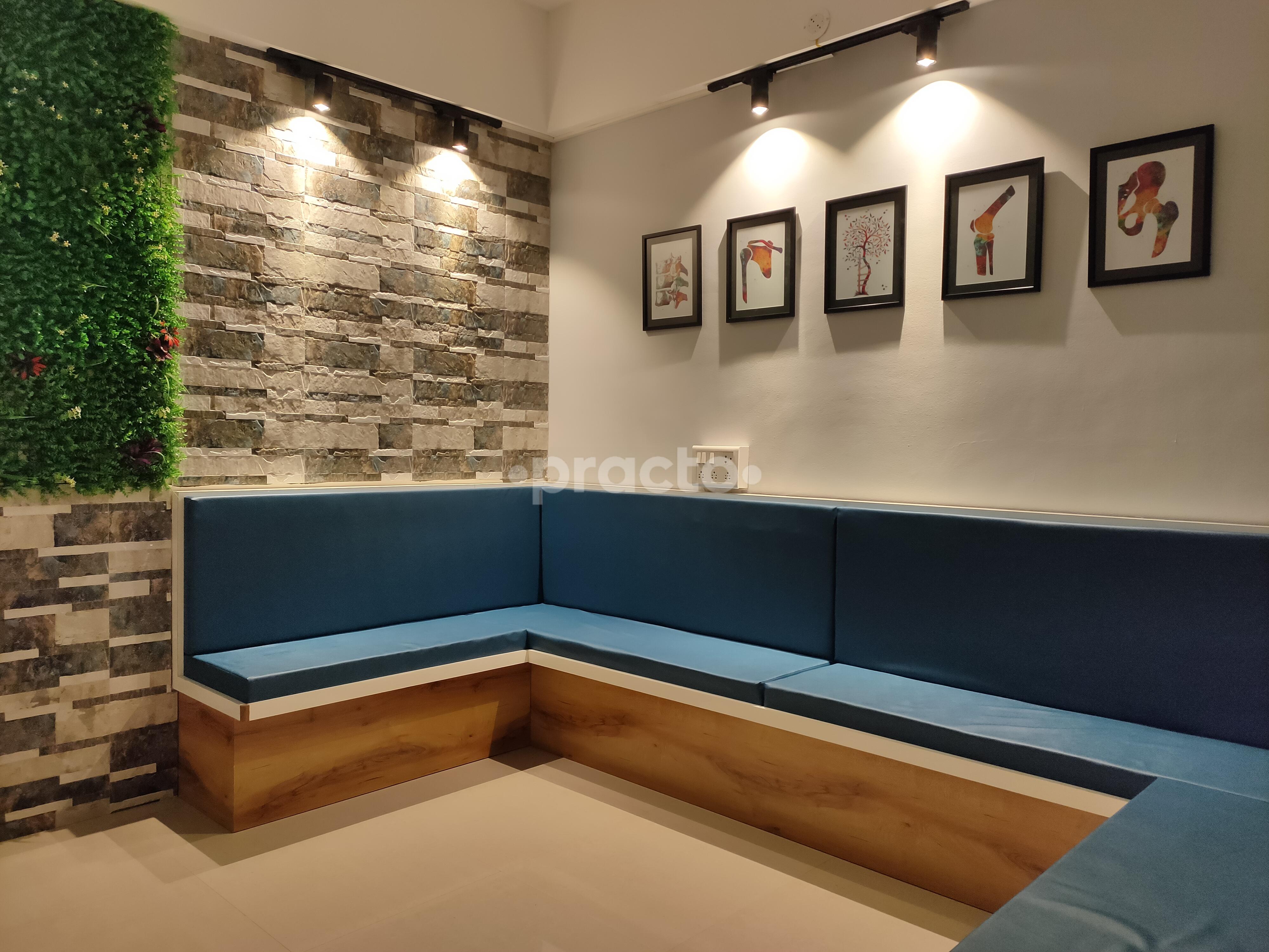 Waiting Area at Curis Bone and Joint Clinic Kharadi Pune