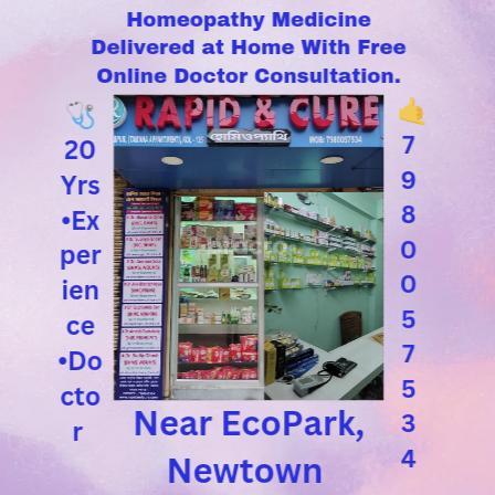 Outside Area at Rapid and Cure Homeopathy New Town Kolkata