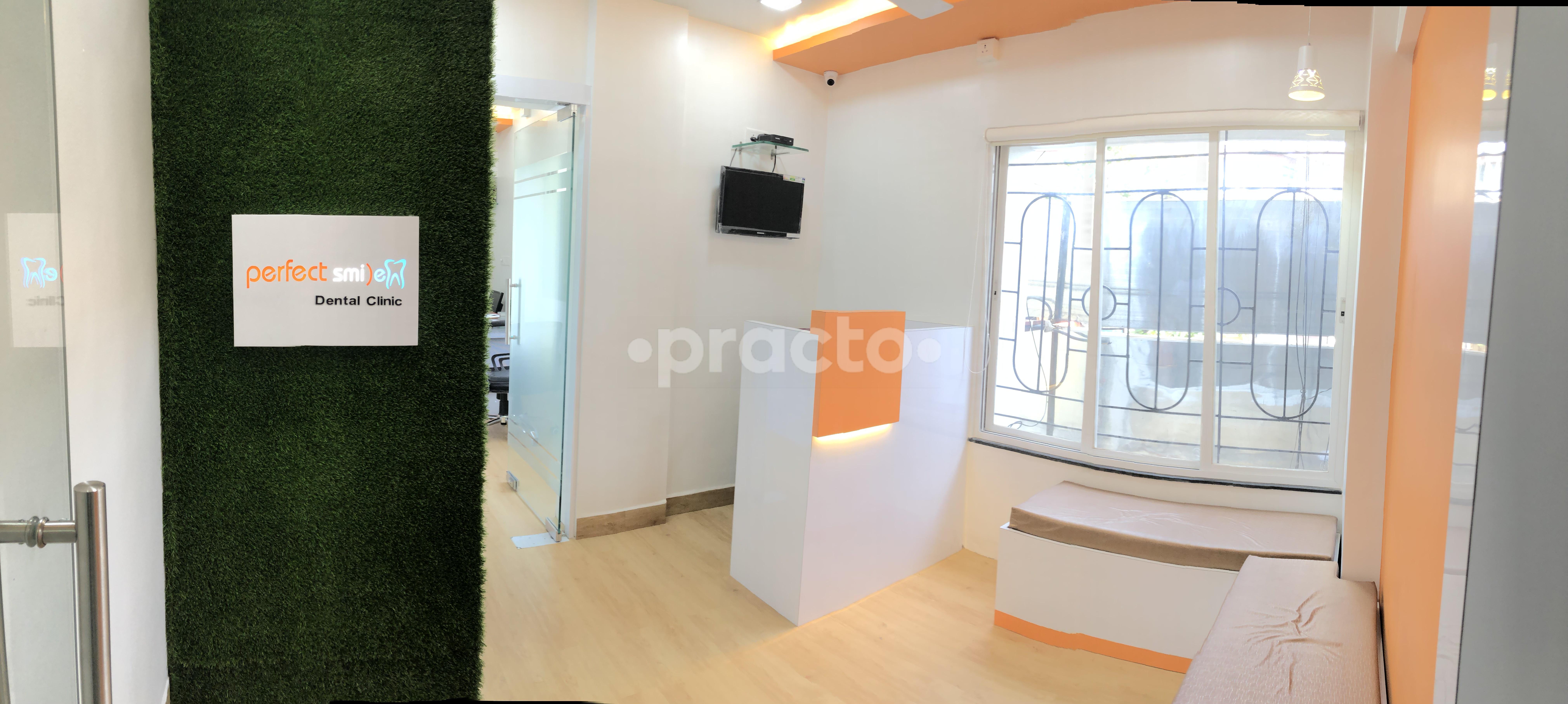 Waiting Area at Perfect Smile Dental Clinic Kothrud Pune