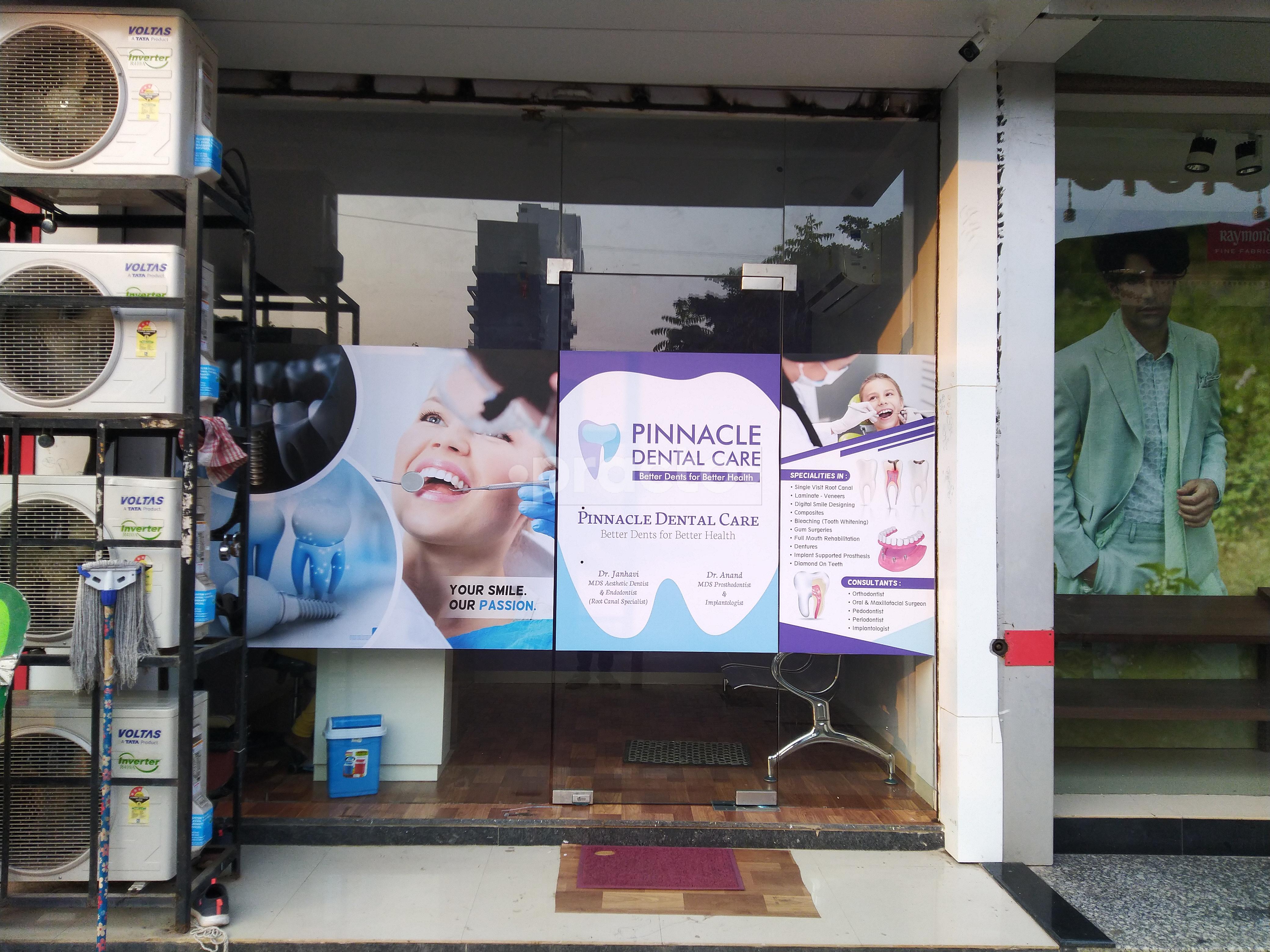 Entrance at Pinnacle Dental Care Kharghar Navi Mumbai