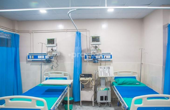 ICU at Samar Hospital Dwarka Delhi