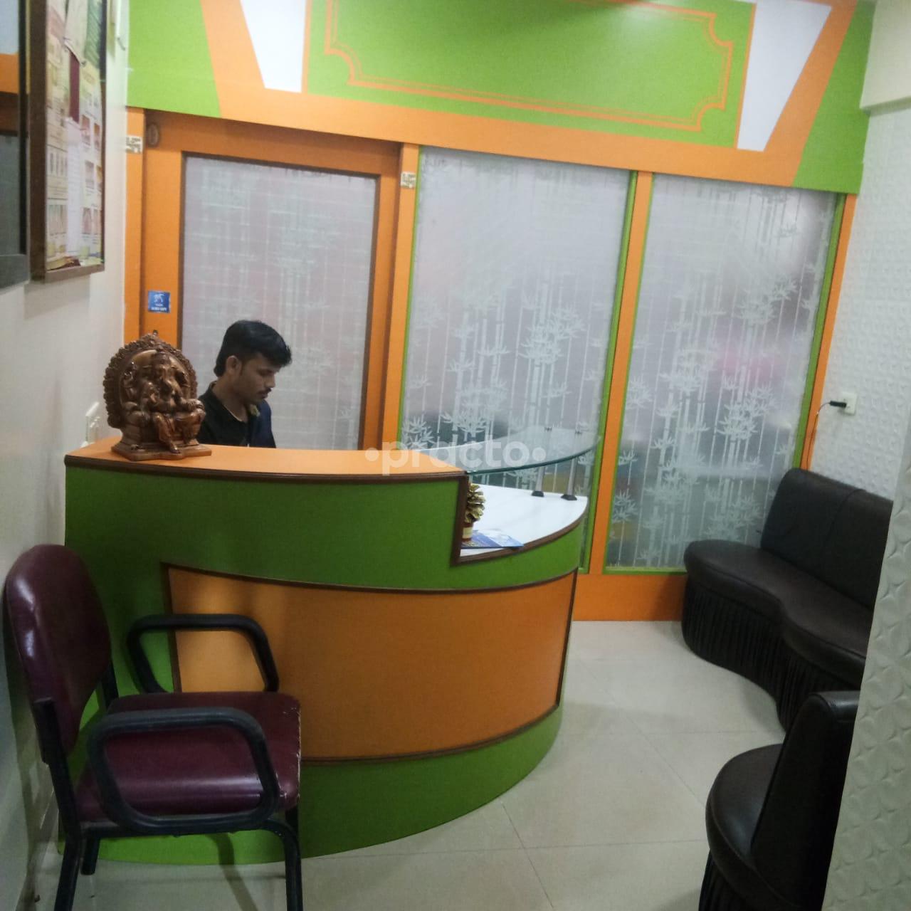 Reception at Sparkling Smile Dental Clinic Thane West Thane