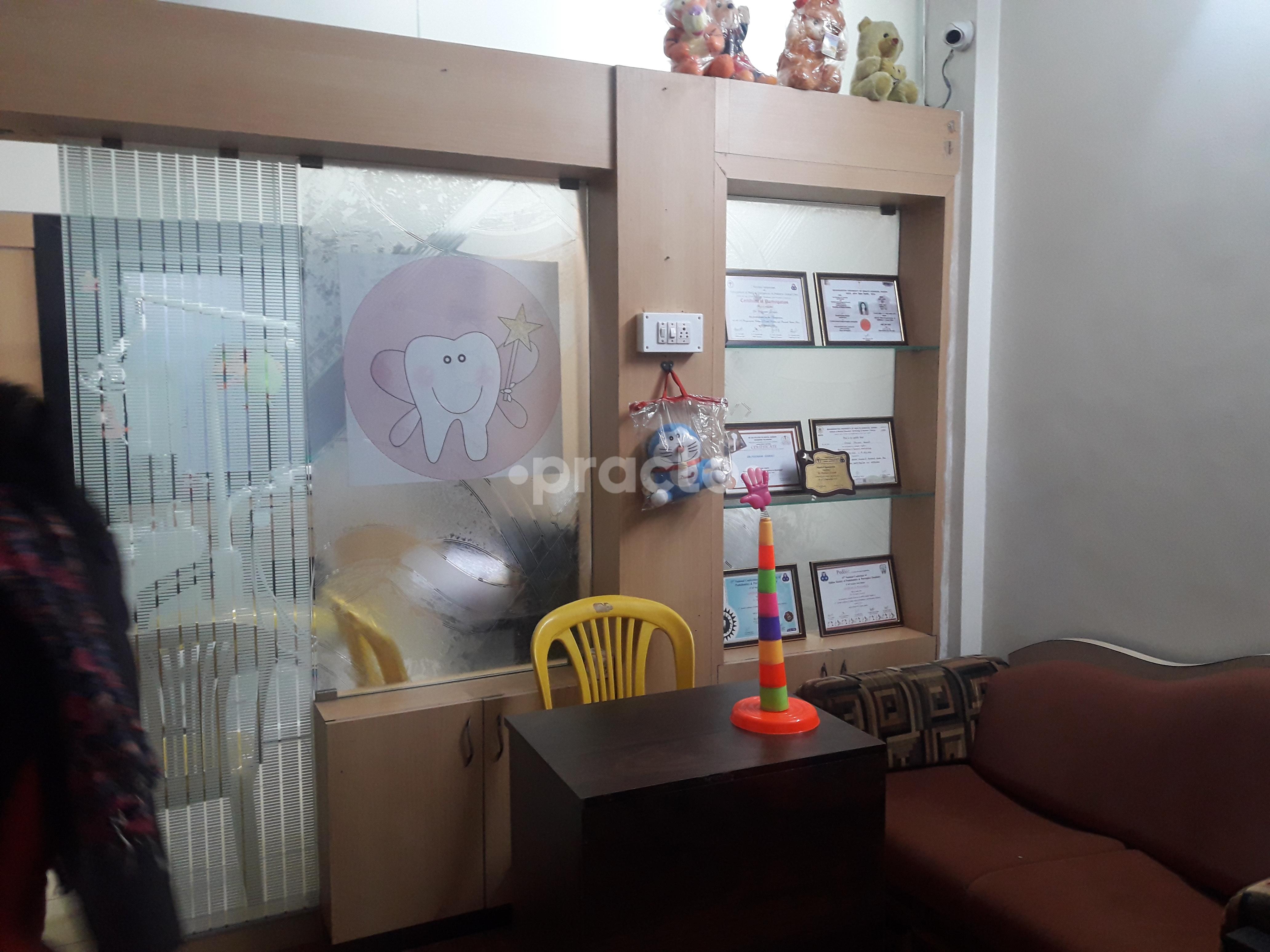 Reception at Little Champs Dental Clinic Sangvi Pune