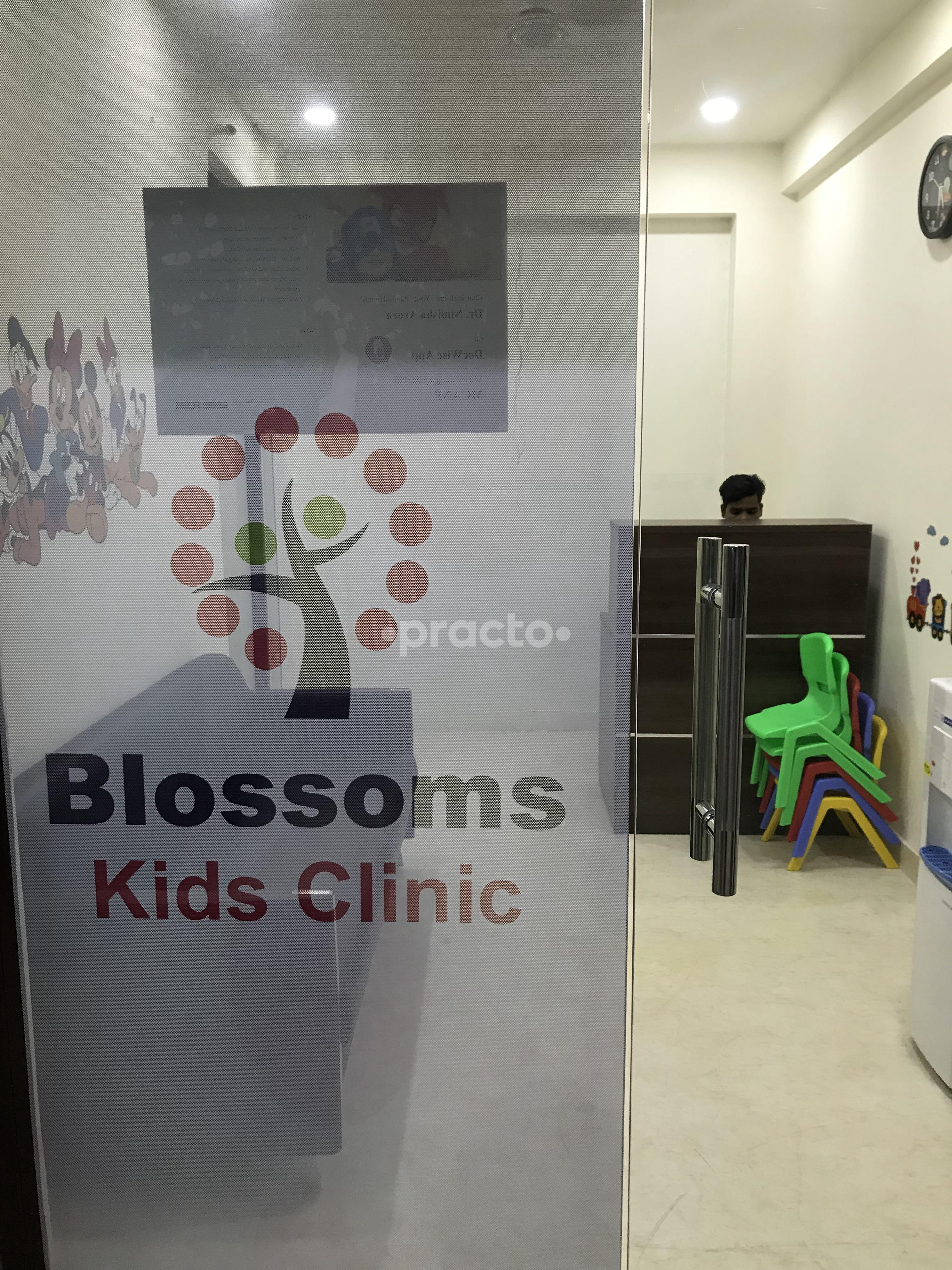 Waiting Area at Blossoms Kids Clinic Indirapuram Ghaziabad