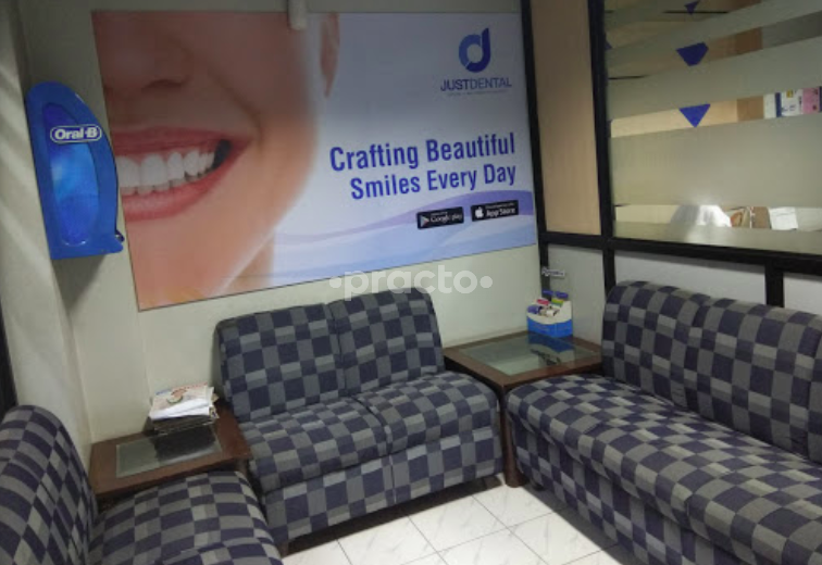 Waiting Area at Just Dental Kammana Halli Bangalore