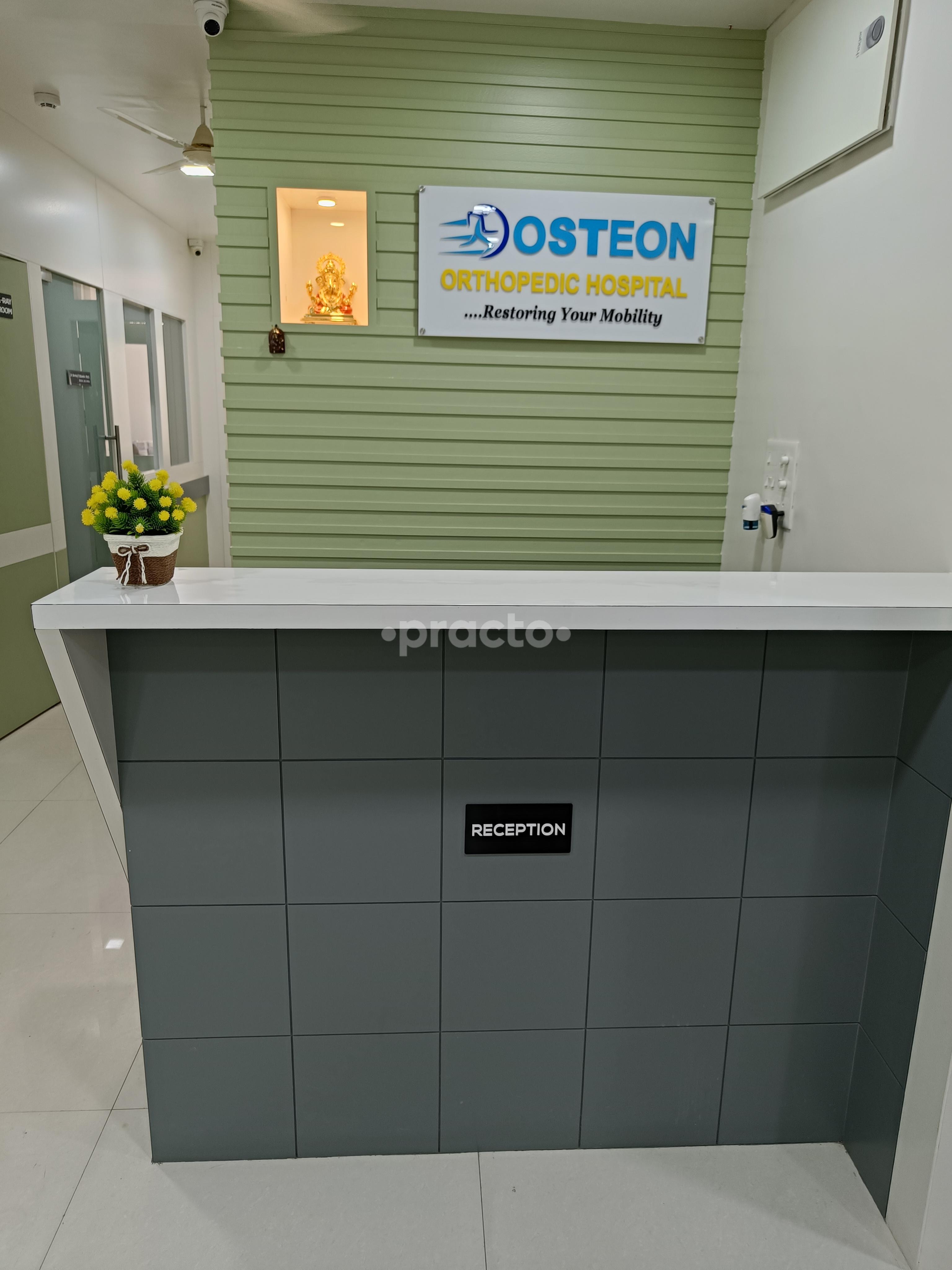 Reception Area at Osteon Orthopedic Hospital Pimpri-Chinchwad Pune