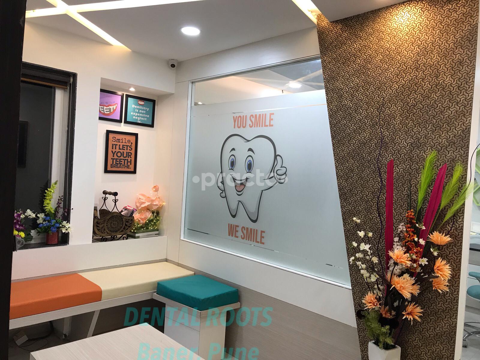Waiting Area at Dental Roots Baner Pune