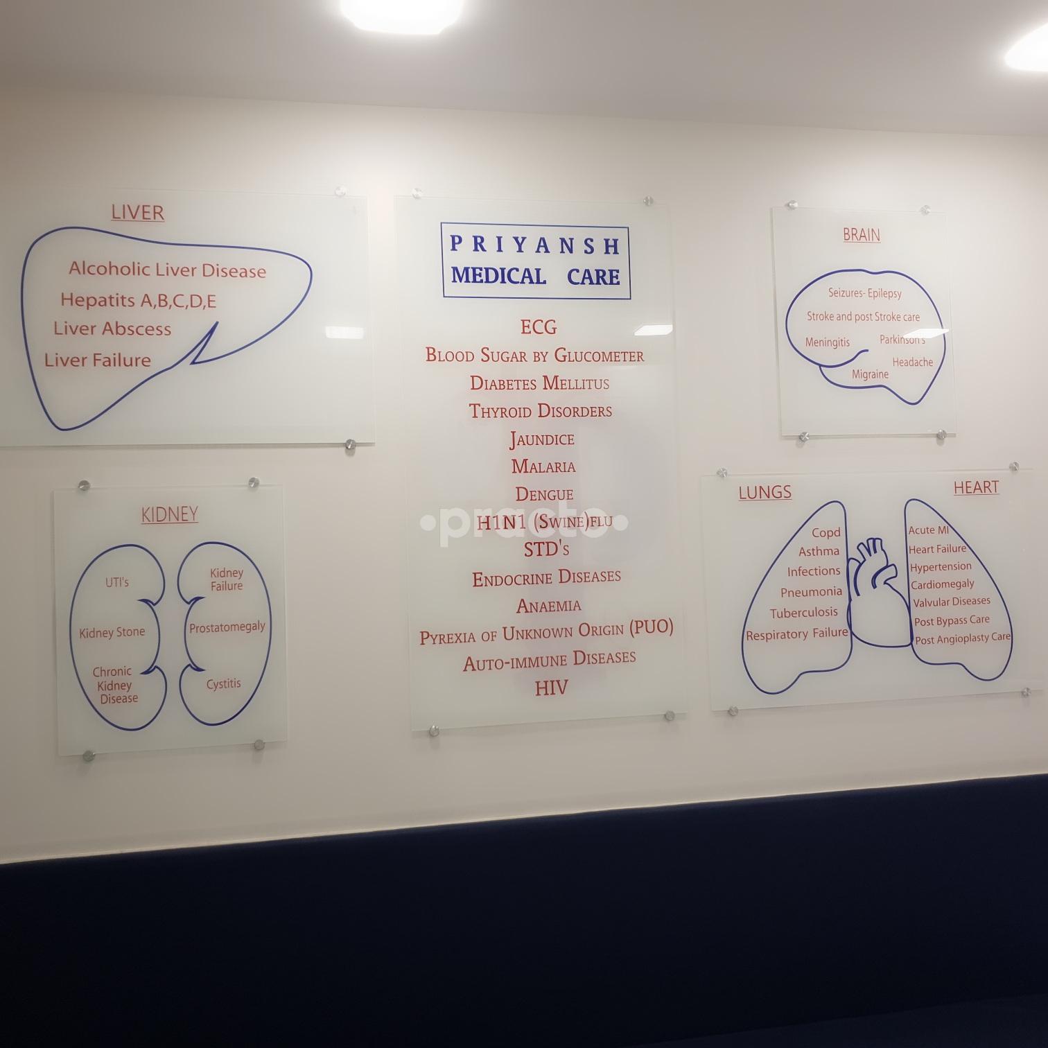 Waiting Area at Priyansh Medical Care Santacruz West Mumbai
