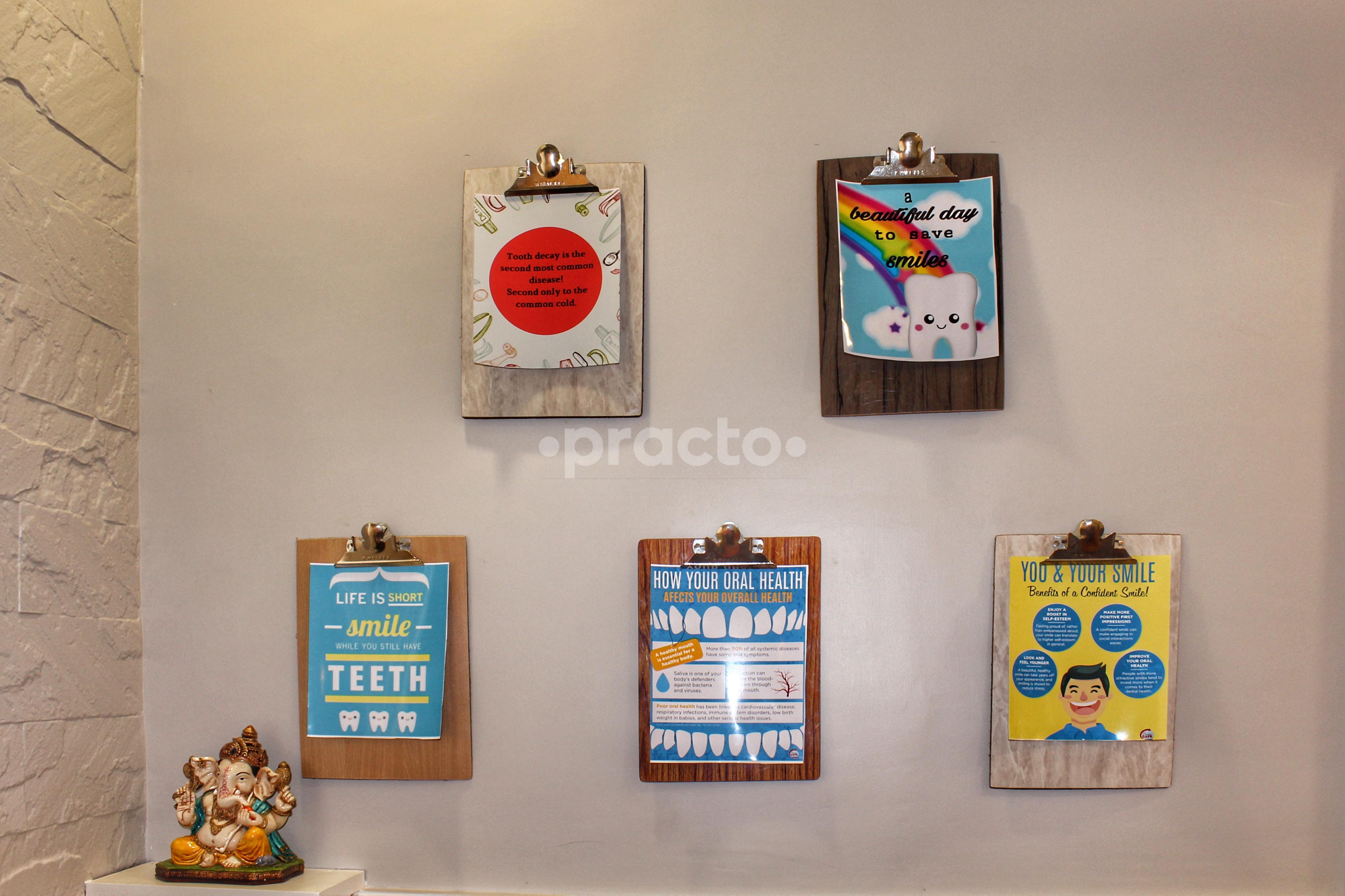 Display at Tooth Fix Dento Facial Clinic Borivali West Mumbai
