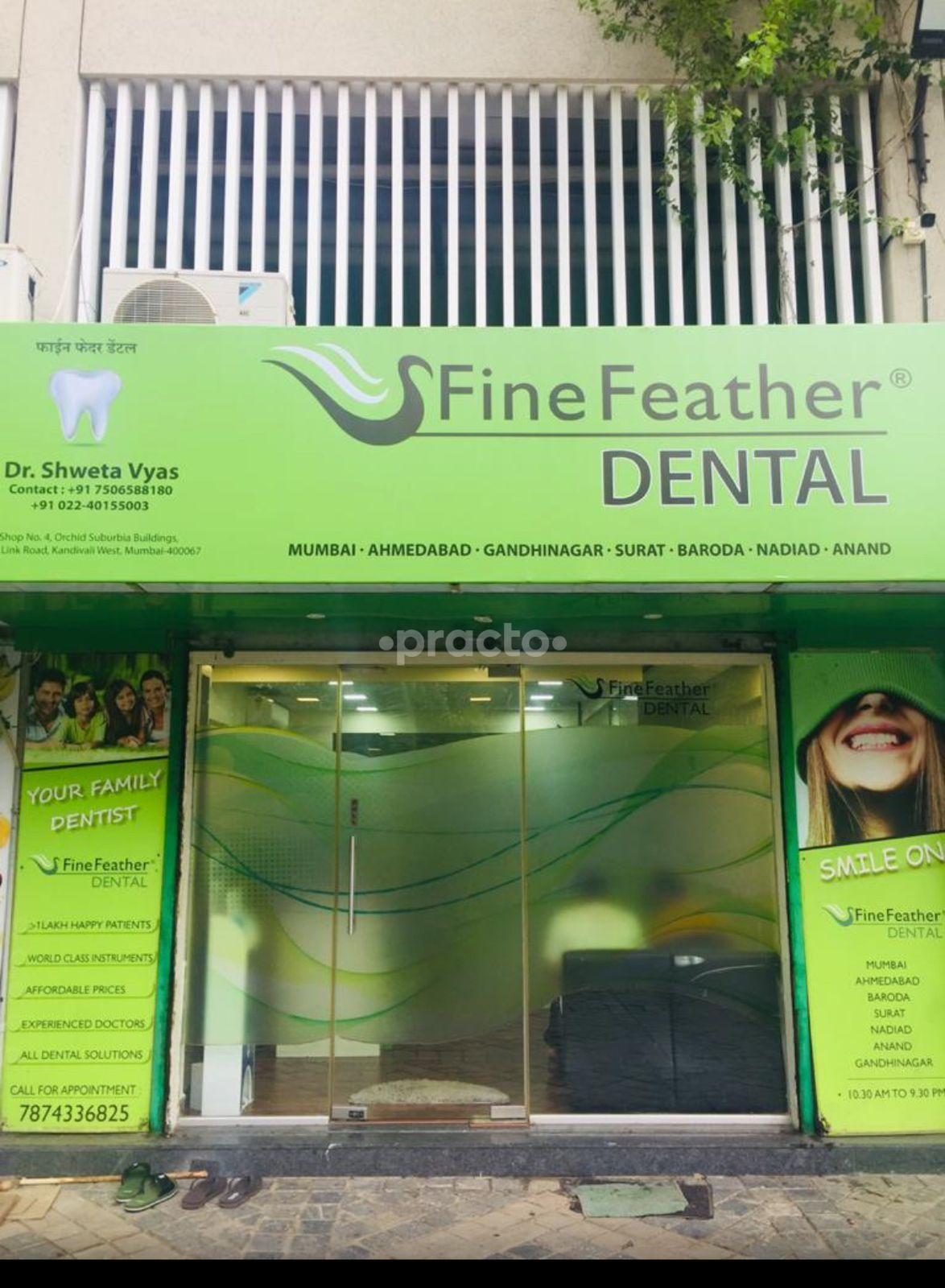 Outside Area at Fine Feather Dental Clinic Kandivali West Mumbai