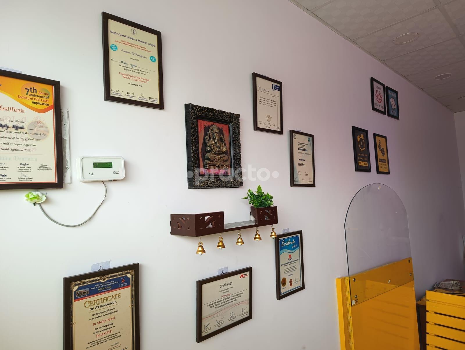 Waiting Area at Vedic Dental Studio Greater Noida West Greater Noida