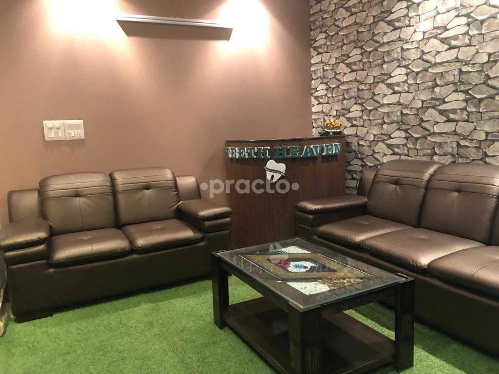 Waiting Area at Teeth Heaven Multispeciality Dental Clinic Old Rajendra Nagar Delhi