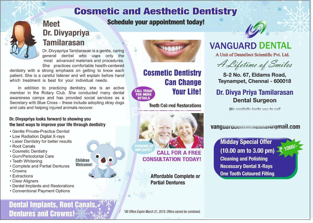 Vanguard Dental Clinic Teynampet Chennai