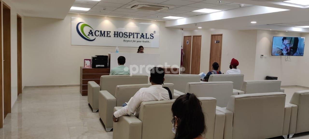 Reception Area at Acme Hospital Chembur East Mumbai