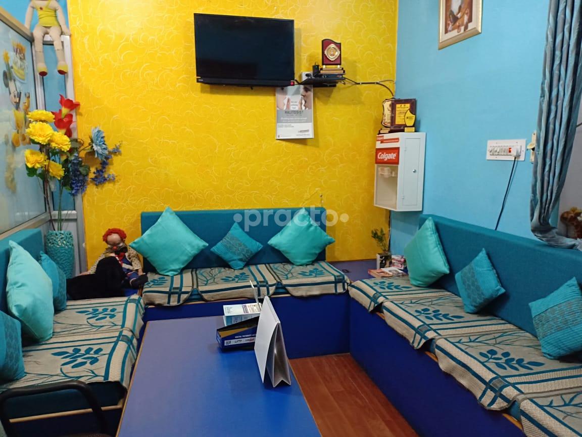 Waiting Area at Pearl Dental Clinic and Kids Dental Zone Lal Kothi Jaipur