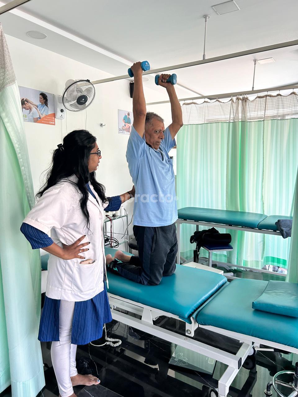 Consultation Room at Divya Physiotherapy & Rehabilitation Clinic Sangvi Pune