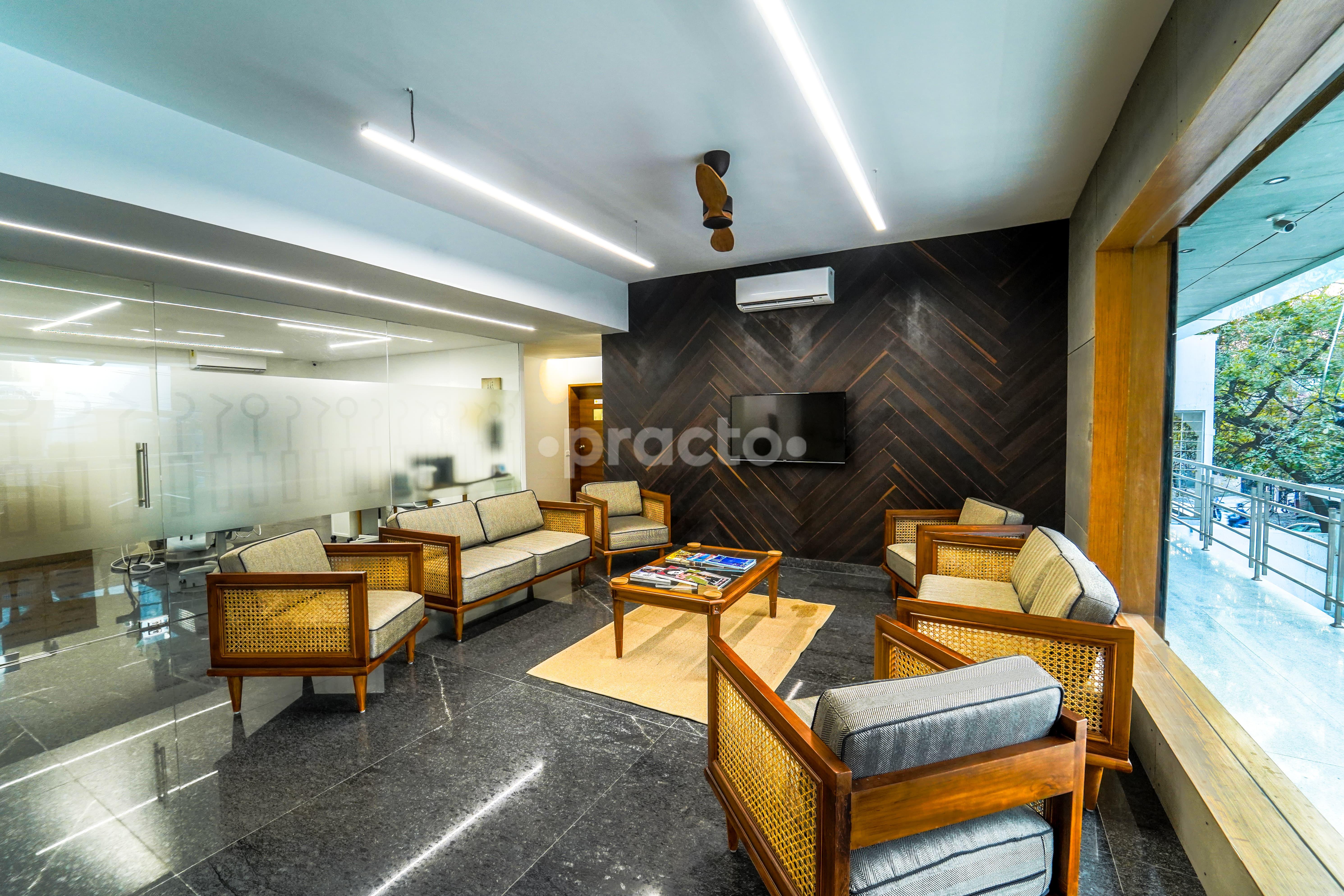 Waiting Area at Dentologie Speciality Dental Centre Banjara Hills Hyderabad