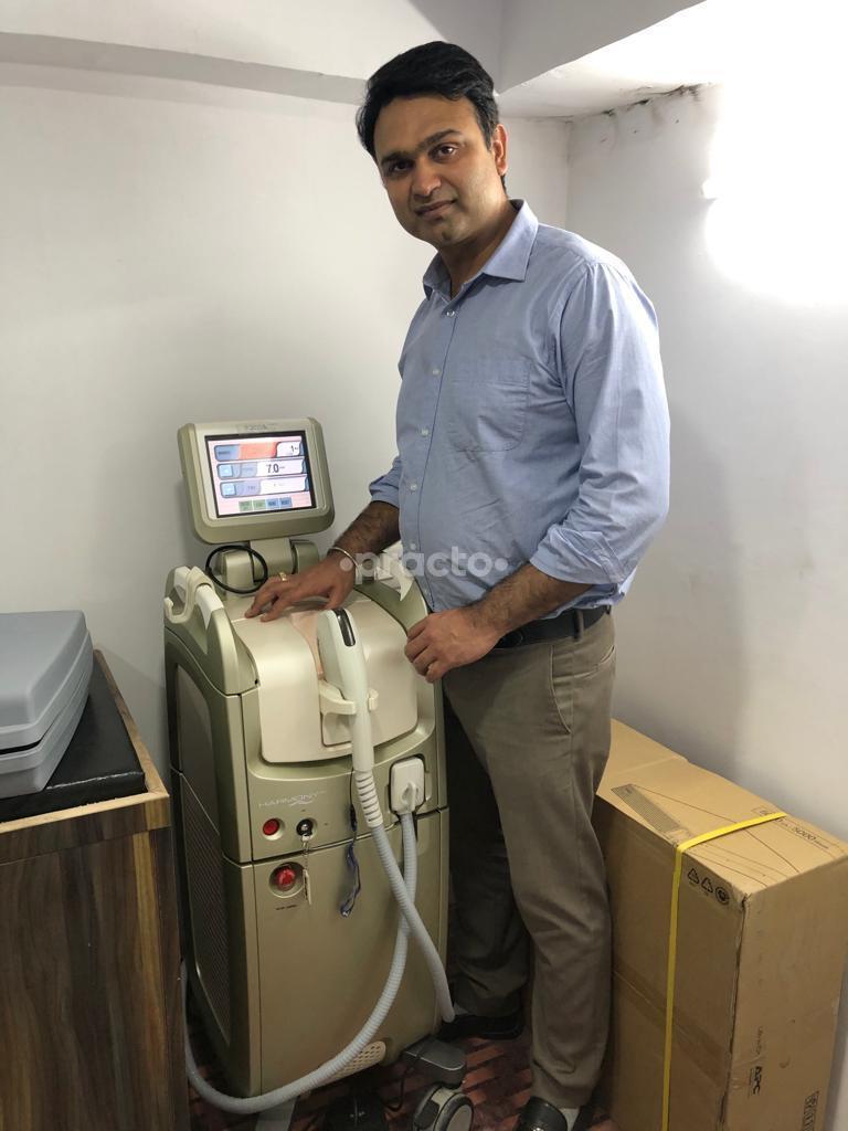 Equipment Area at Arka Skin Clinic Gurgaon Sector 49 Gurgaon