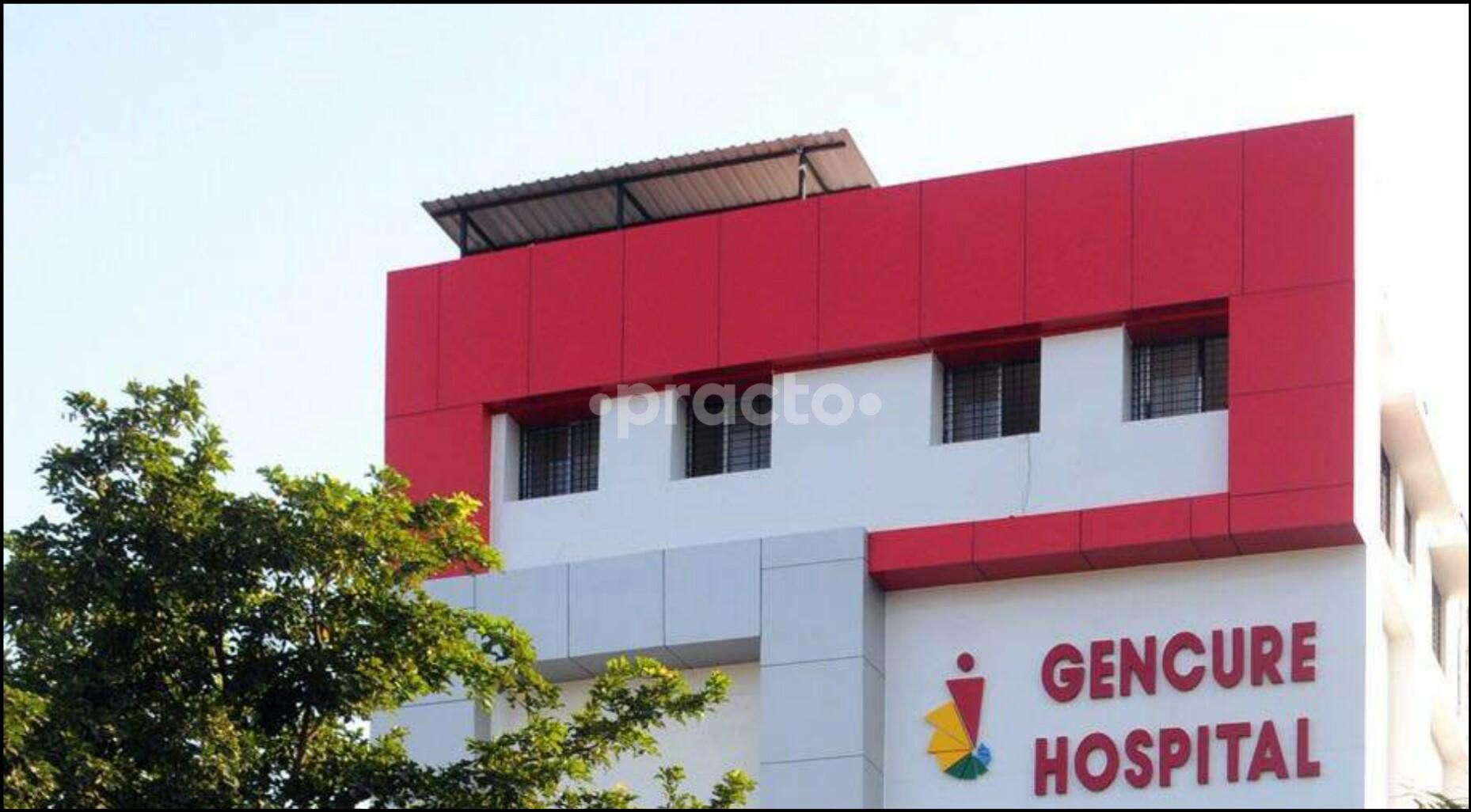 Entrance at Gencure Hospital Narendra Nagar Nagpur