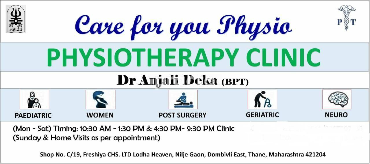 Care For You Physio Dombivli East Thane