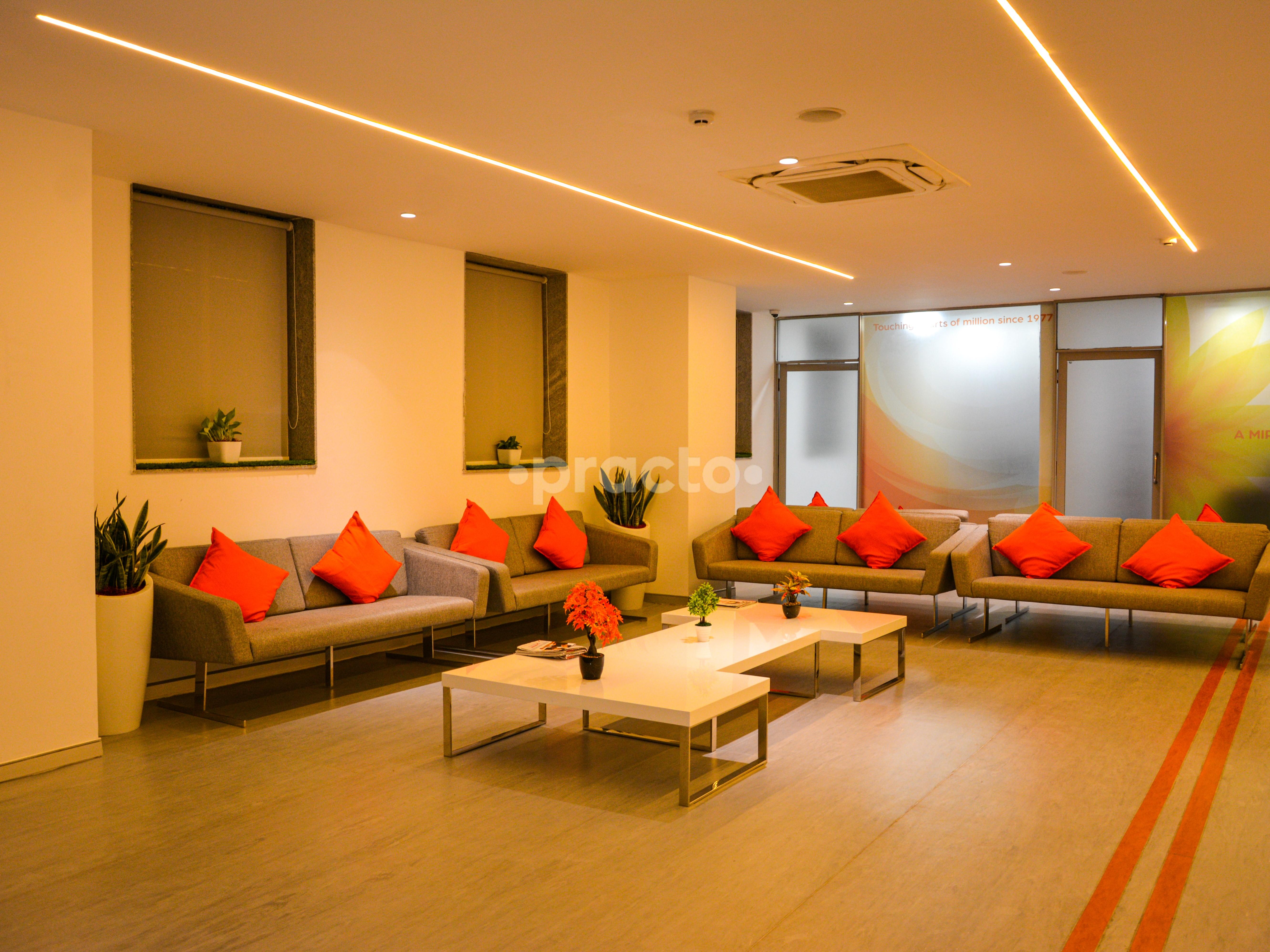 Waiting Area at Hegde Fertility Miyapur Hyderabad