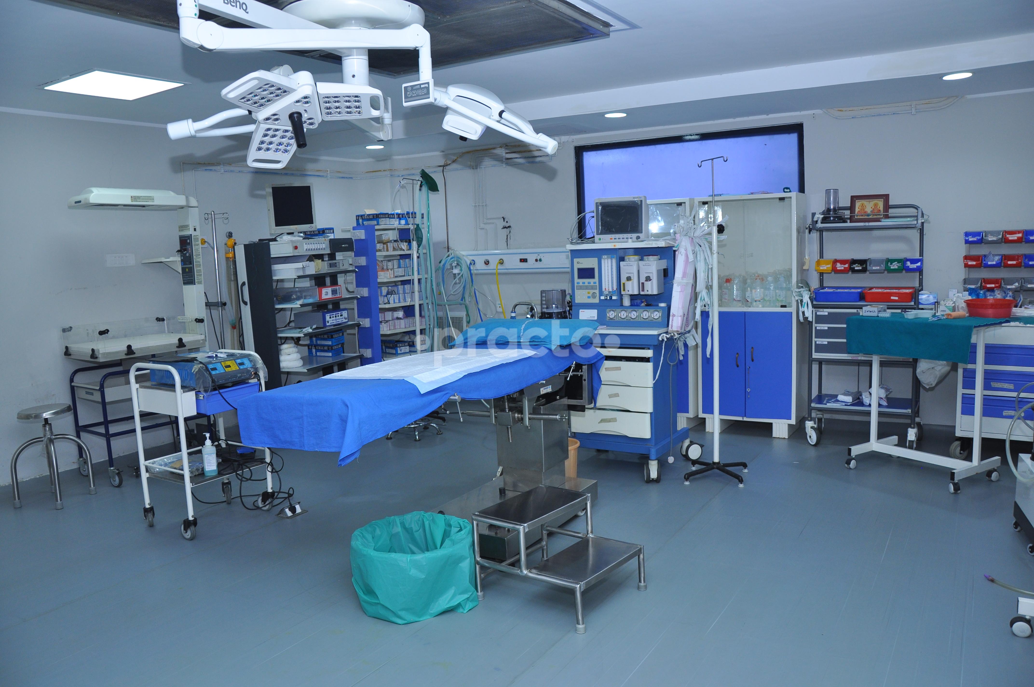 Operation Theatre at SURAKSHA HOSPITALS Kompally Hyderabad