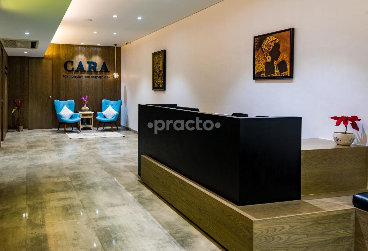 Reception at Cara Hair Transplant & Aesthetic Clinic Santacruz West Mumbai