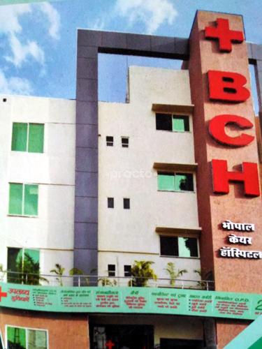 Entrance at Bhopal Care Hospital Arera Colony Bhopal
