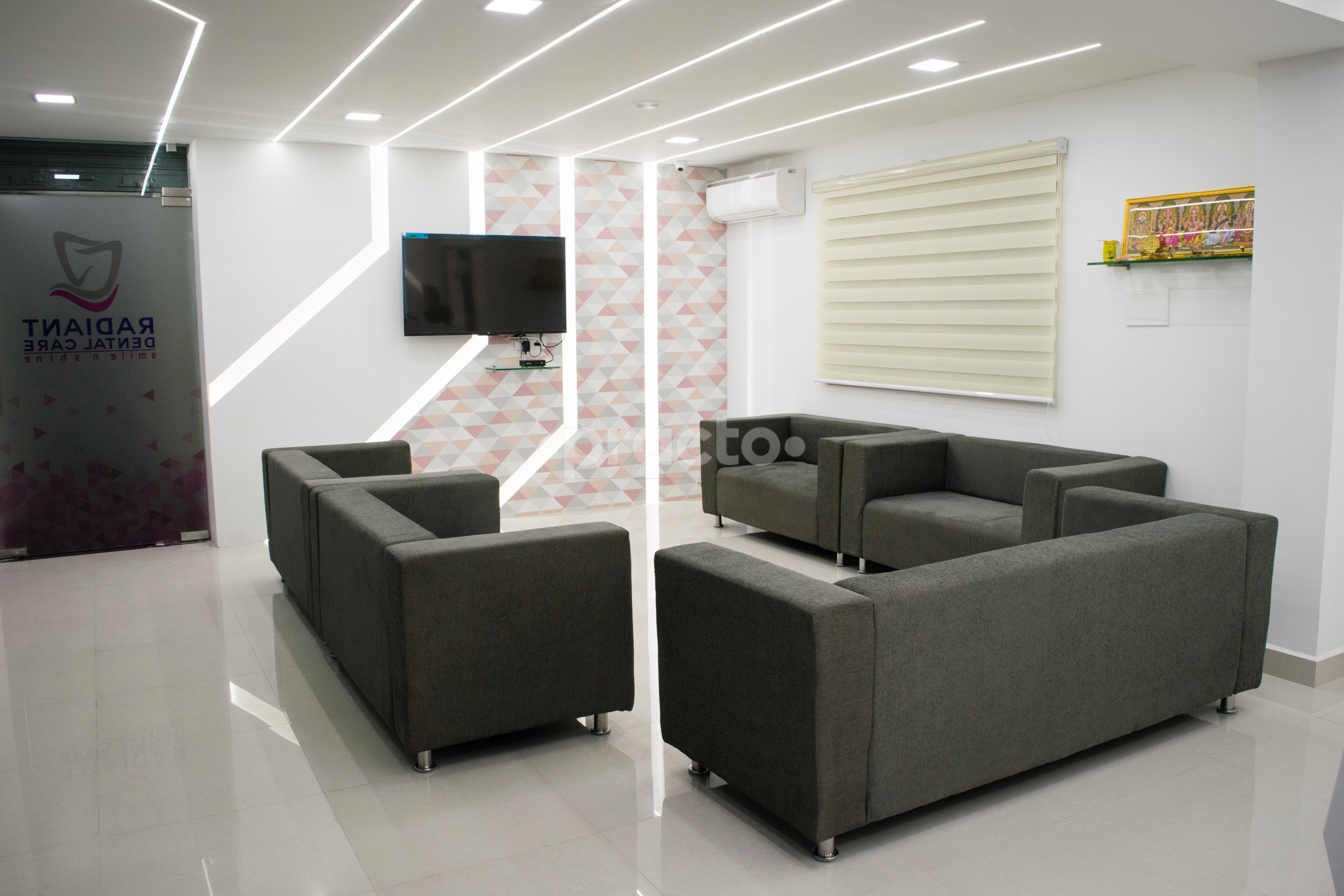Waiting Area at Radiant Dental Care Medavakkam Chennai