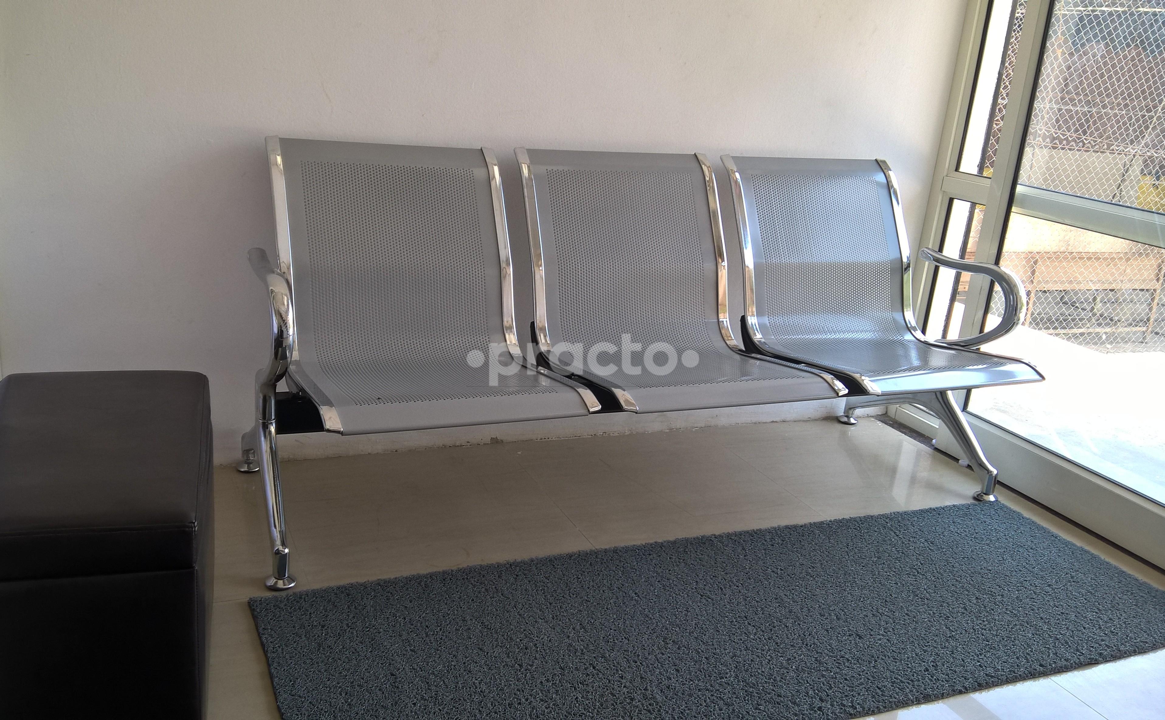 Waiting Area at Dr. Gentle Dental Clinic Bhugaon Pune