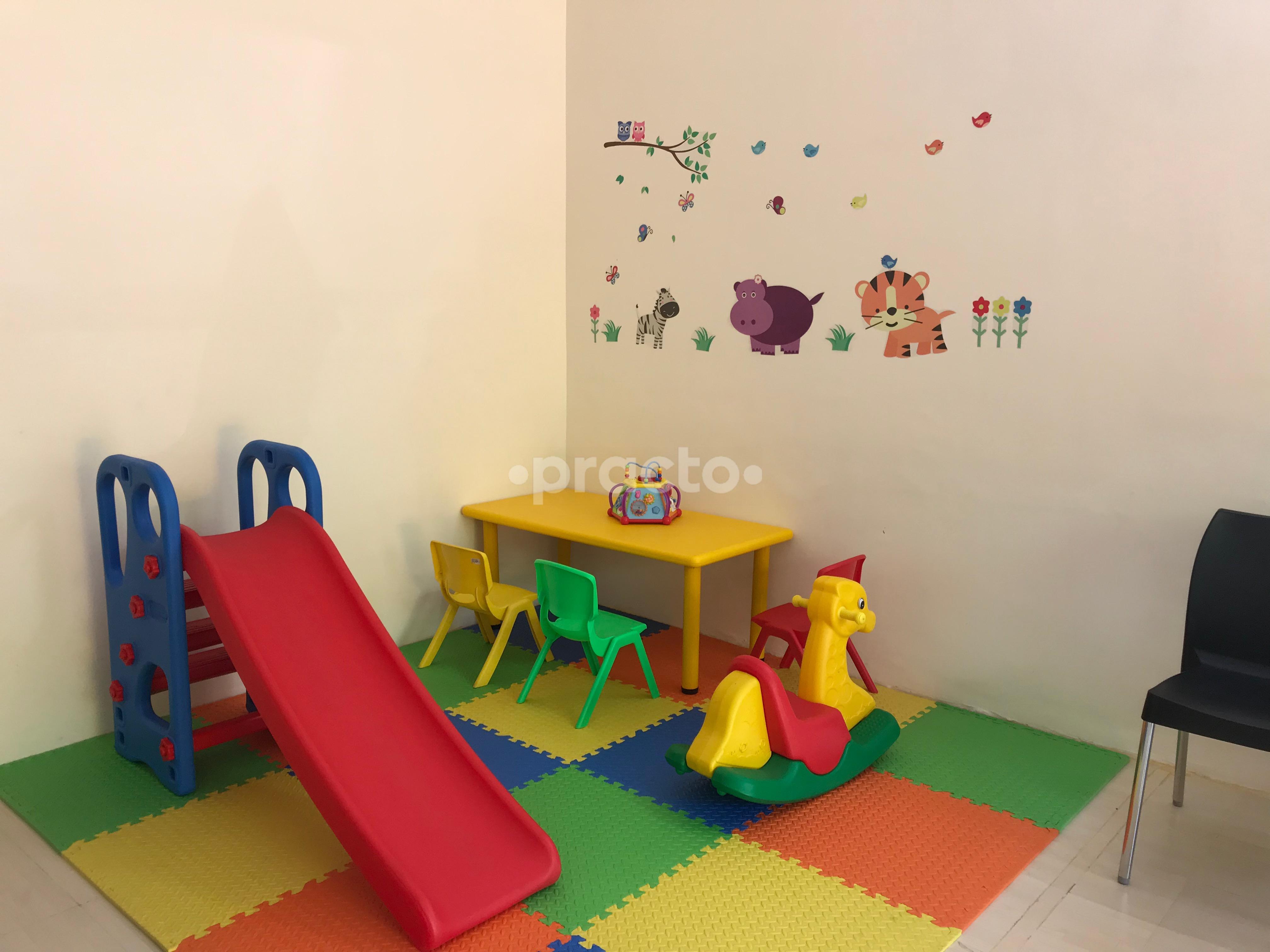 Waiting Area at Sri Child Clinic Perambur Chennai