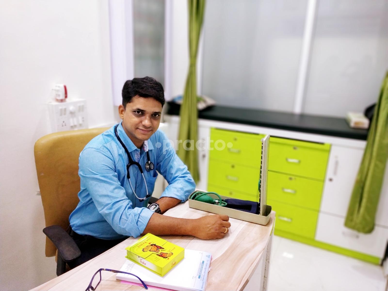 Consultation Room at Dr Vishant Narvekar's Clinic Kandivali West Mumbai