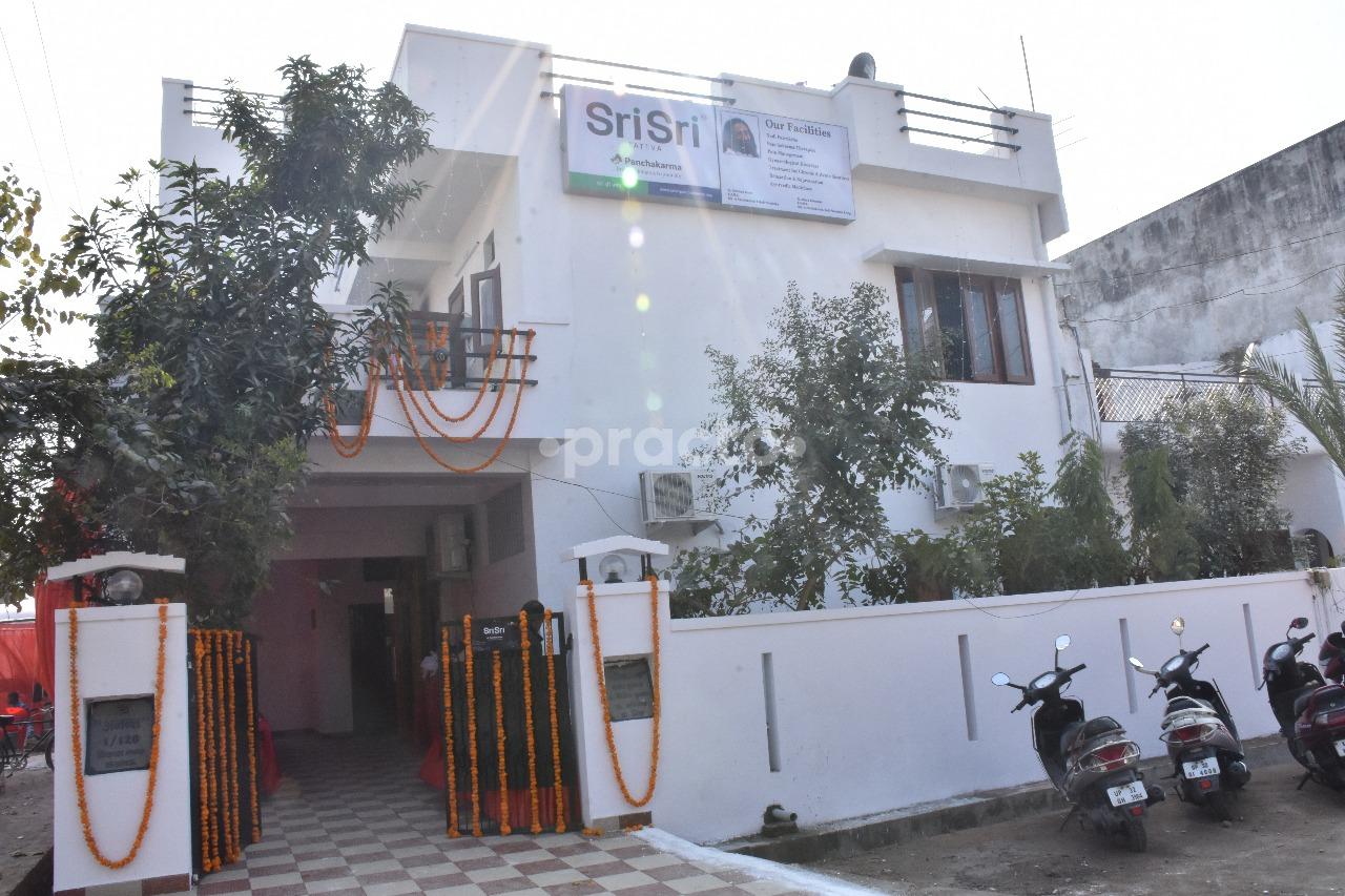Entrance at Sri Sri Tattva Panchakarma Centre Vikas Nagar Lucknow
