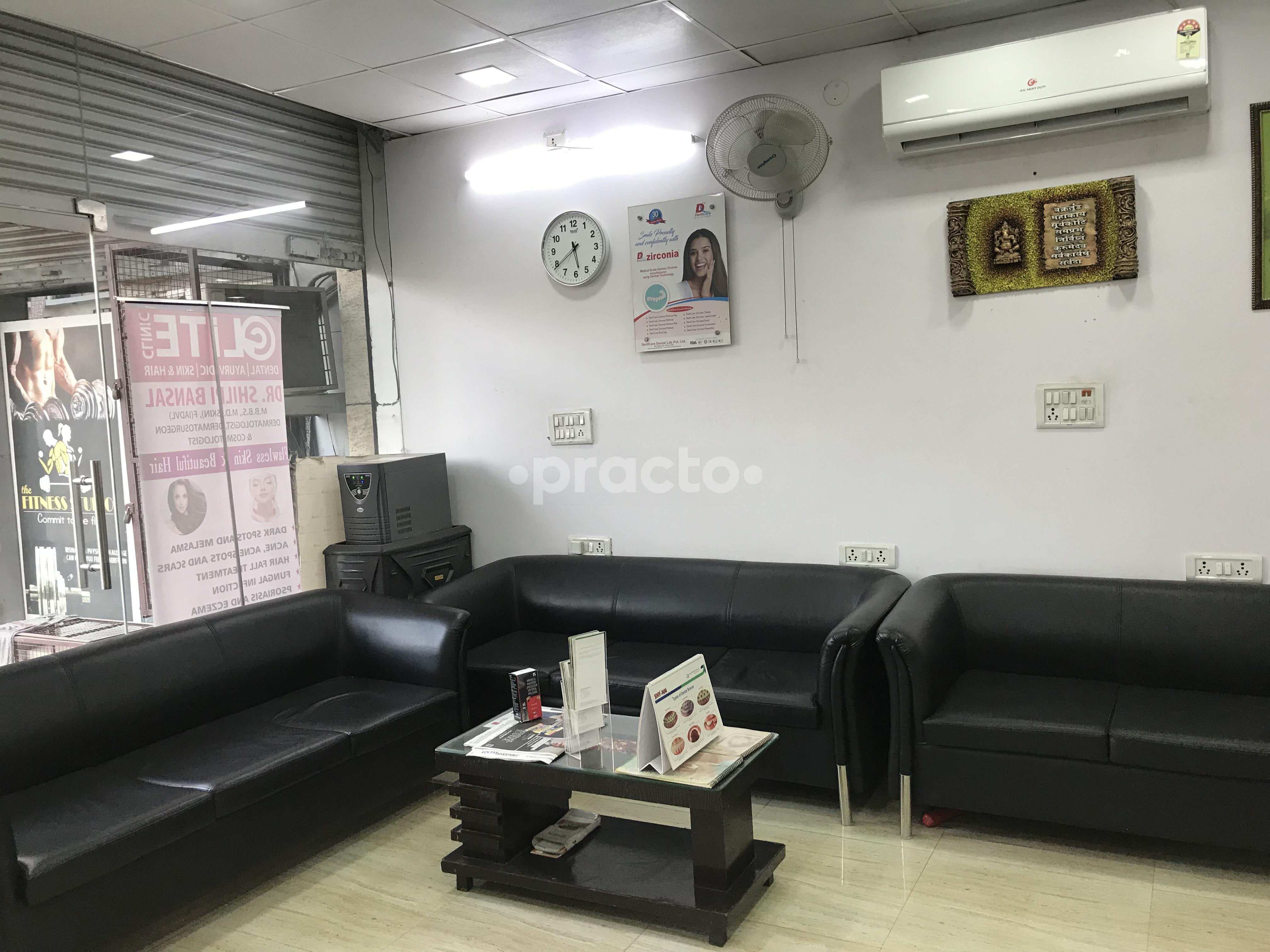 Waiting Area at Elite Clinic Rohini Sector 3 Delhi